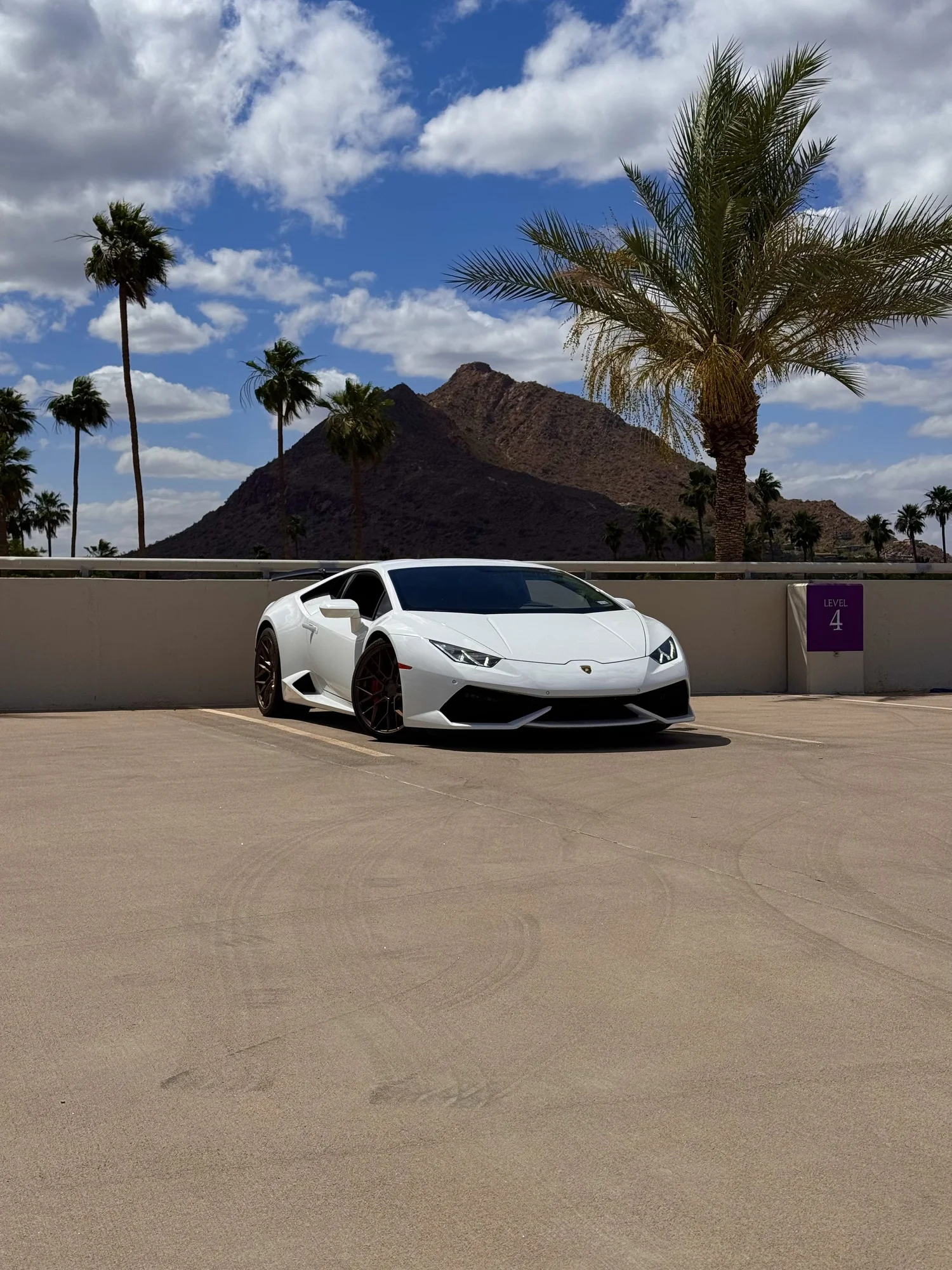 Lamborghini Huracán from the Desert Luxe Exotics fleet, Scottsdale, Arizona