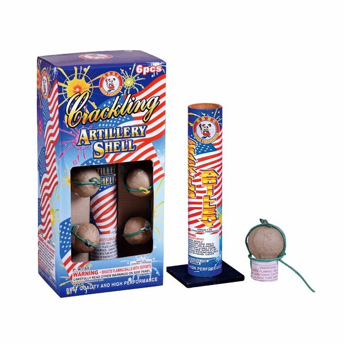 Crackling Artillery Shell (ball shell)
