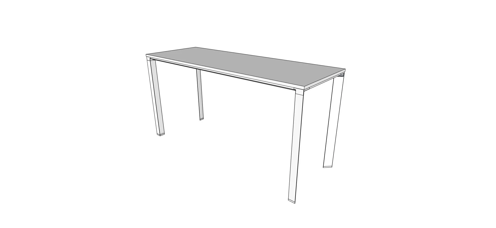 Edge Tables- Table 42" high