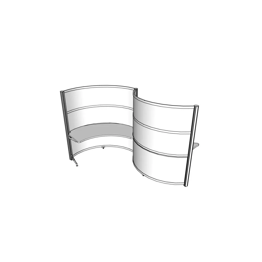 Wave 1-8 Pack 67" High