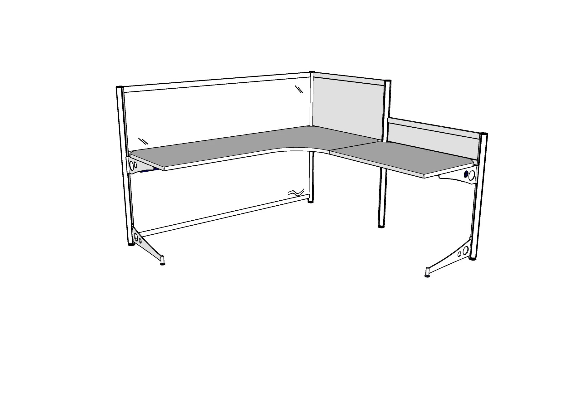 Hybrid Rectilinear 1-4 Pack