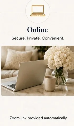 Online relationship counselling with Joanna L. Cox, available through secure virtual appointments.