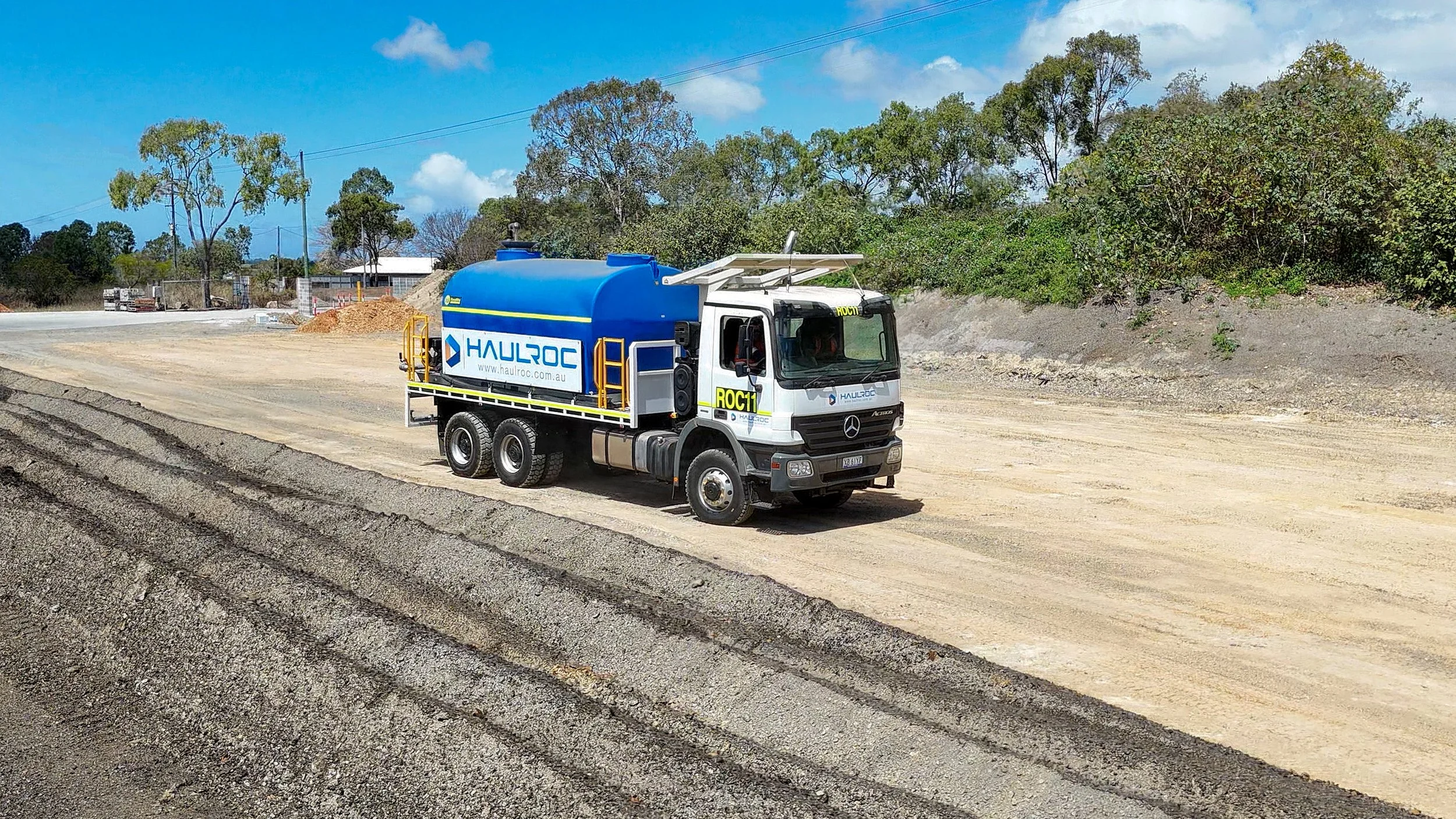	
Mercedes-Benz Actros 15kL Water Truck operating in the Bowen Basin