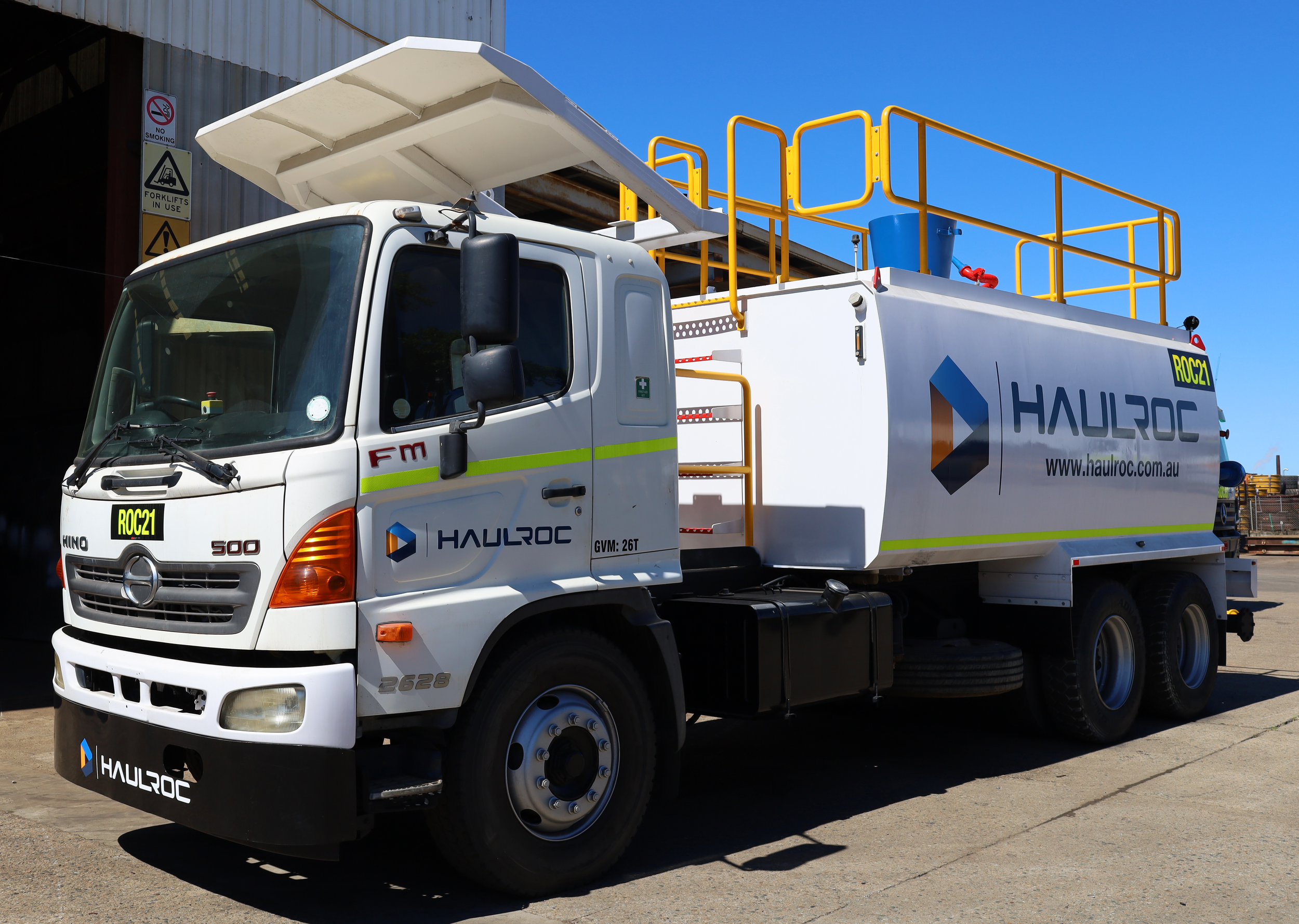 Mercedes-Benz Actros 15kL Water Truck operating in the Bowen Basin