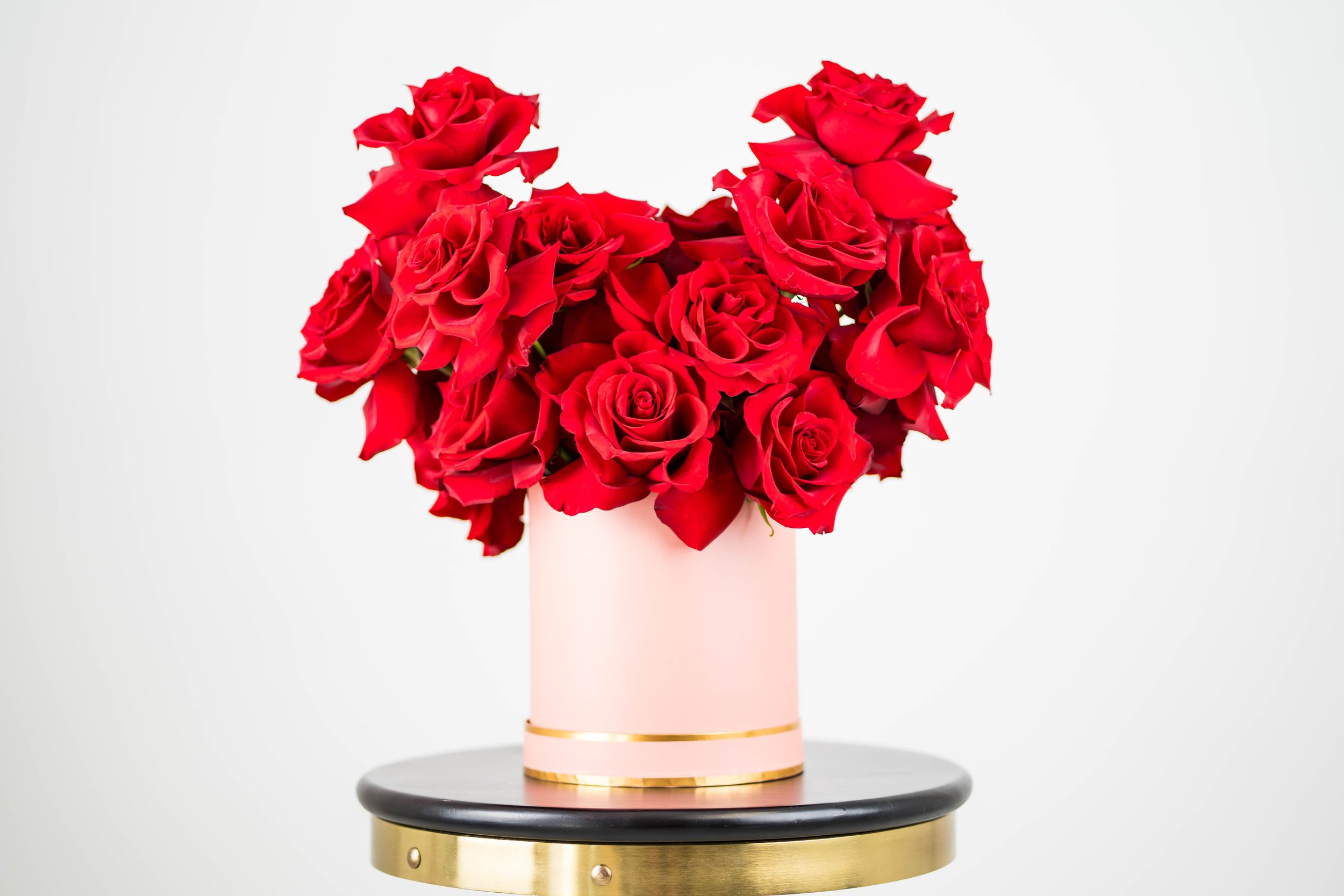 Valentine’s Rose Box—front