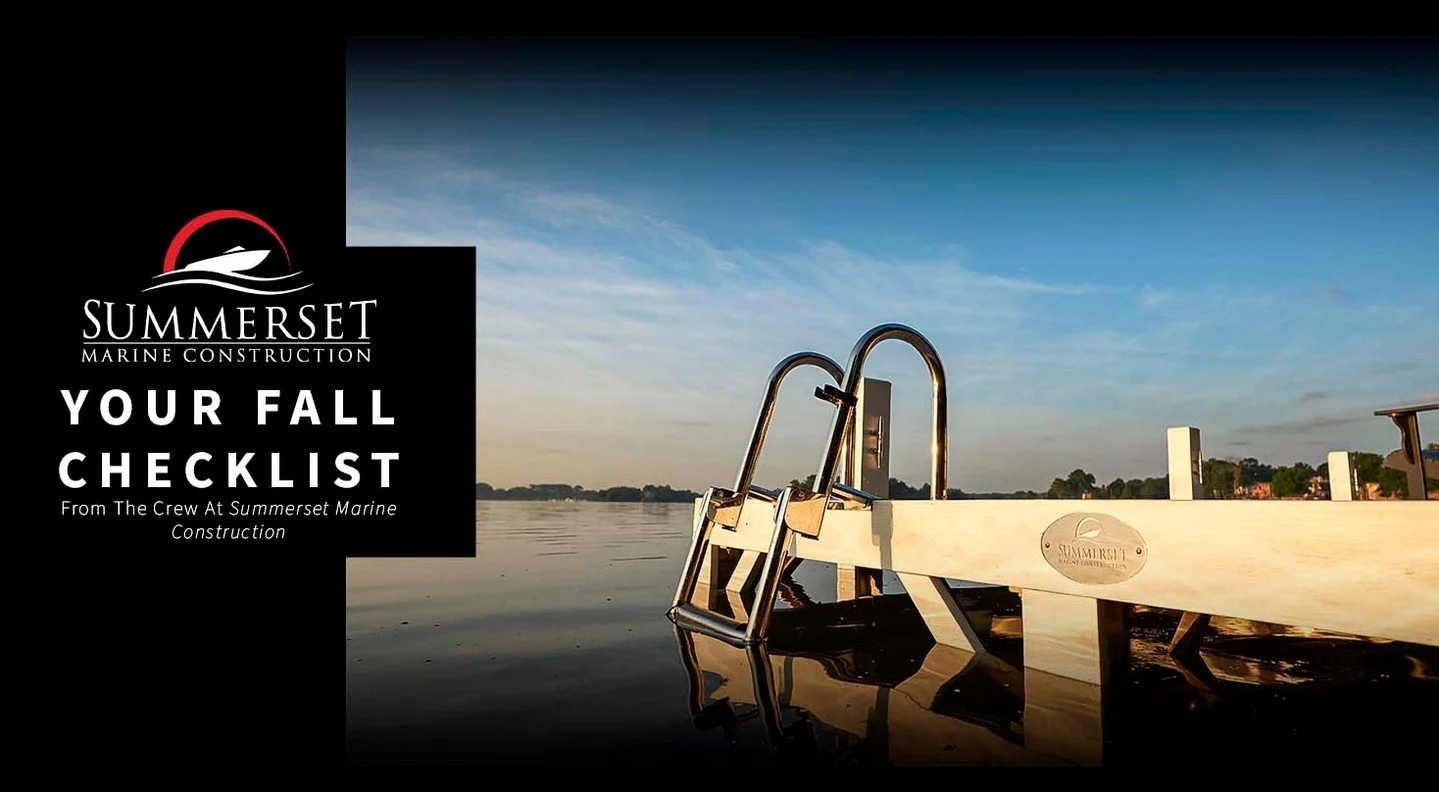 Fall is here, and it&rsquo;s time to prep your pier. 🍂
We&rsquo;ve made it easy with a quick checklist to help you protect your investment and make sure you're ready for next season.

&rarr; Check out our latest blog on or website for expert tips!
#