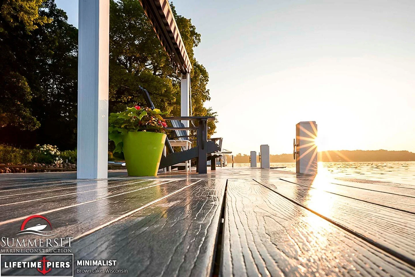 When the pier is this clean, calm, and quietly refined, the view isn&rsquo;t the only thing that takes your breath away.
The Lifetime Minimalist Pier: a design that speaks softly and leaves a lasting impression.

Learn more using the link in our bio!