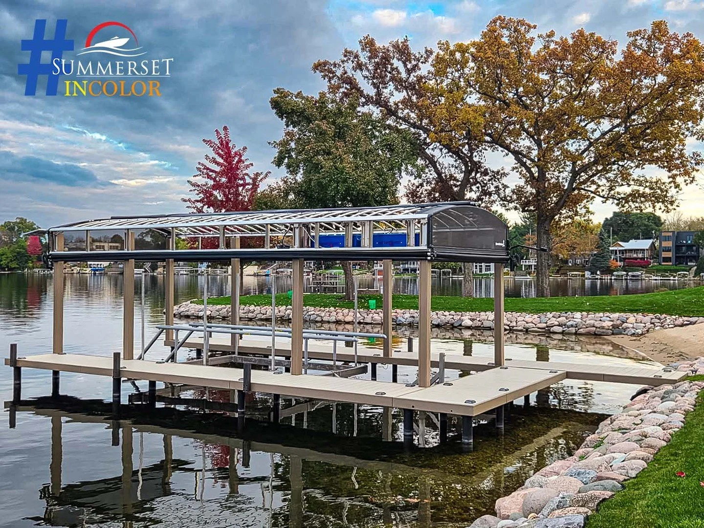This Lifetime All Seasons pier on Okauchee Lake doesn&rsquo;t just sit pretty&mdash;it anchors the whole scene. Engineered for every season, placed with purpose, and built to last.
Big thanks to Mike Eppler for sharing this incredible view with us.

