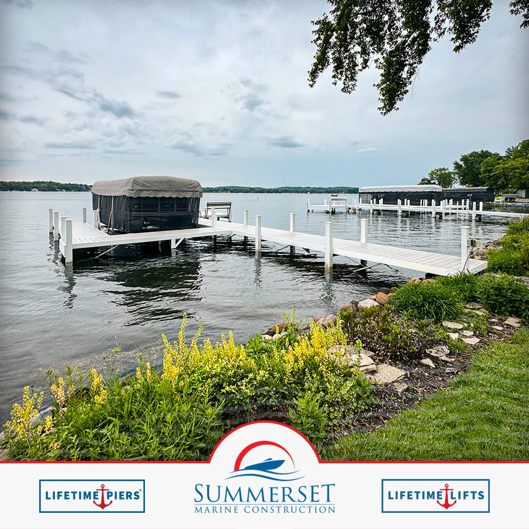 Where the shoreline garden ends, your day at Pewaukee Lake begins. This Lifetime Classic Pier turns a peaceful stretch of water into the family&rsquo;s spot for morning coffee, afternoon swims, and sunsets.

Learn more using the link in our bio!

#Li