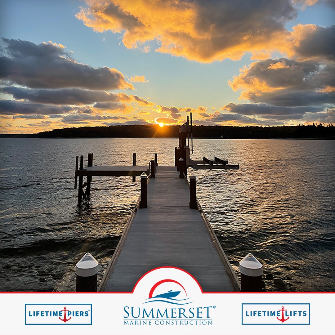 Door County sunsets deserve a pier that&rsquo;s just as timeless.

The Lifetime All Seasons Concrete Pier pairs structural integrity with refined shoreline presence &mdash; season after season.

Learn more using the link in our bio!

#DoorCountyLivin