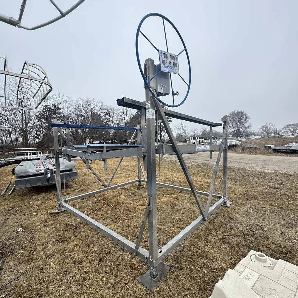 Used ShoreMaster 4,000 lb Boat Lift – 120″ Wide (Left Set) (870-252)