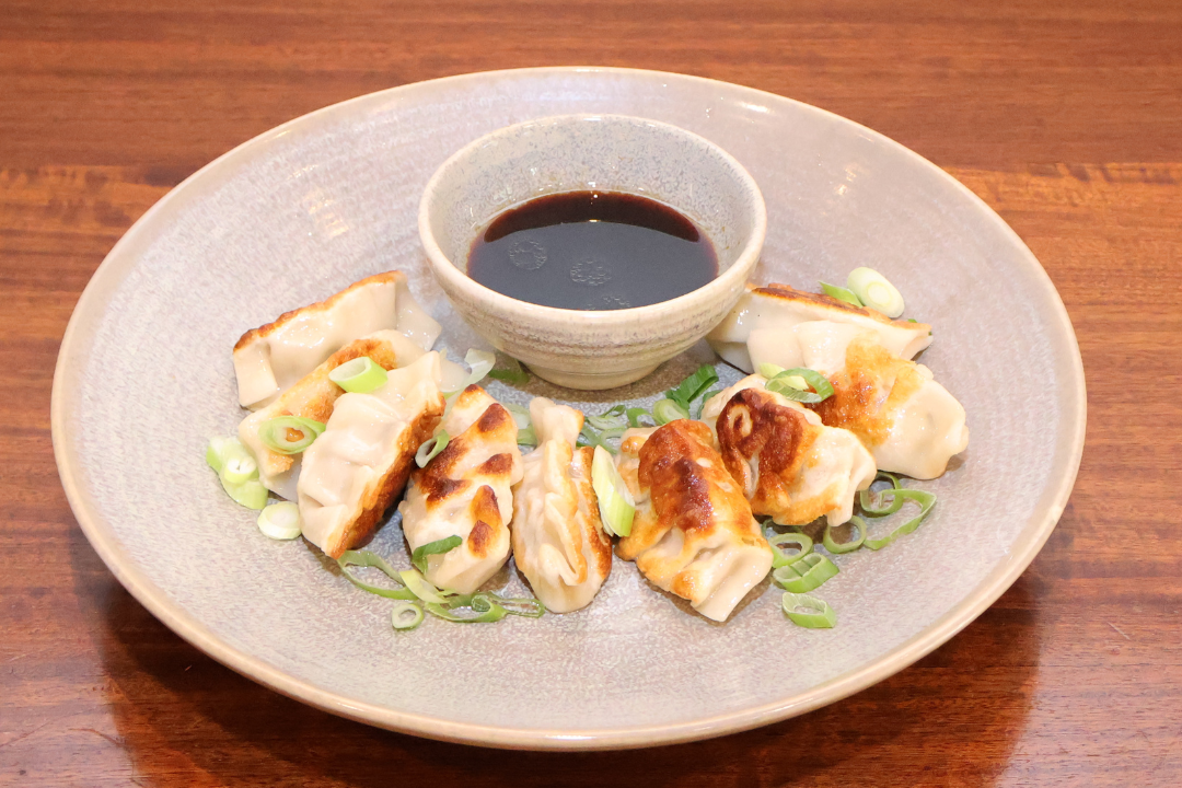 Pan-fried Pork, Chilli & Cabbage Dumplings