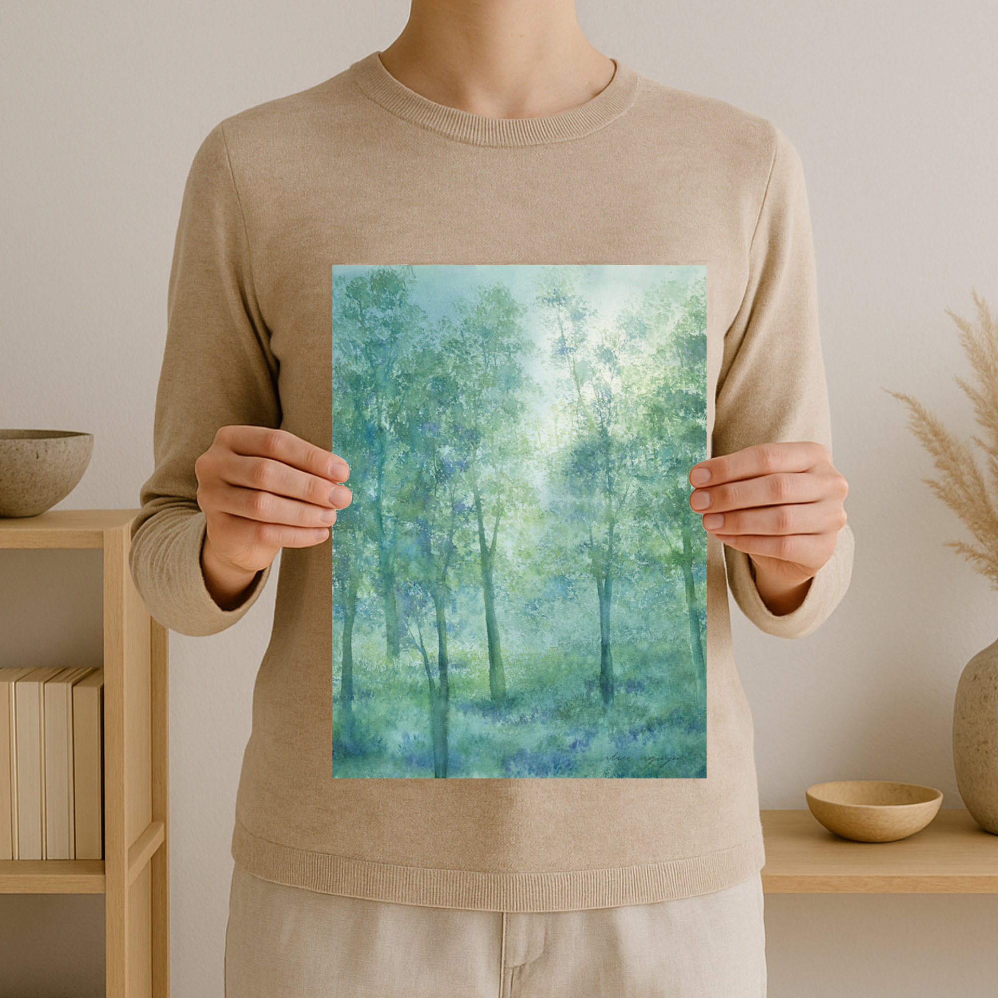 Peace By The Gum Tree Art Print - Alice Nguyen.png