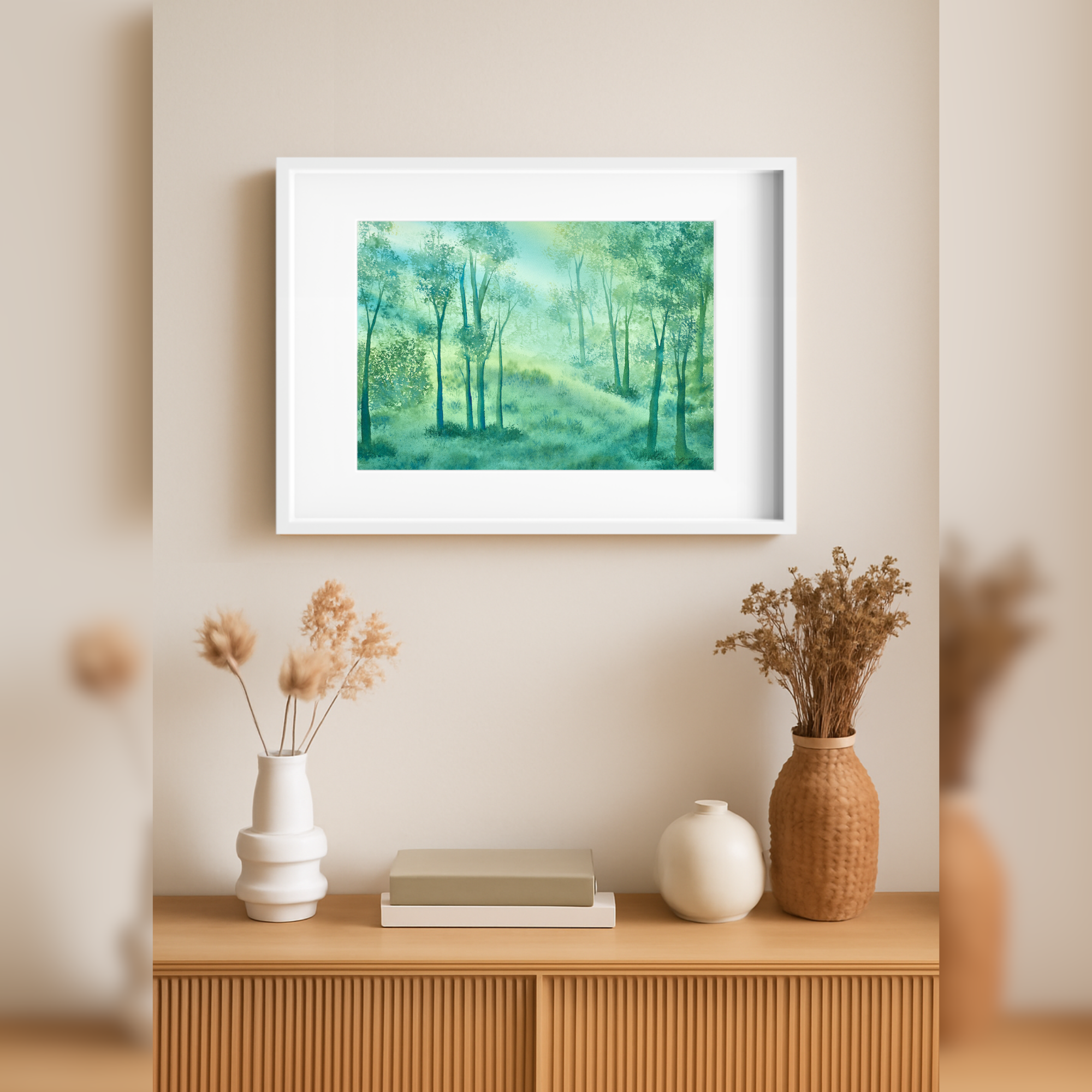 Taking the Yellow Bend Art Print - Alice Nguyen .png