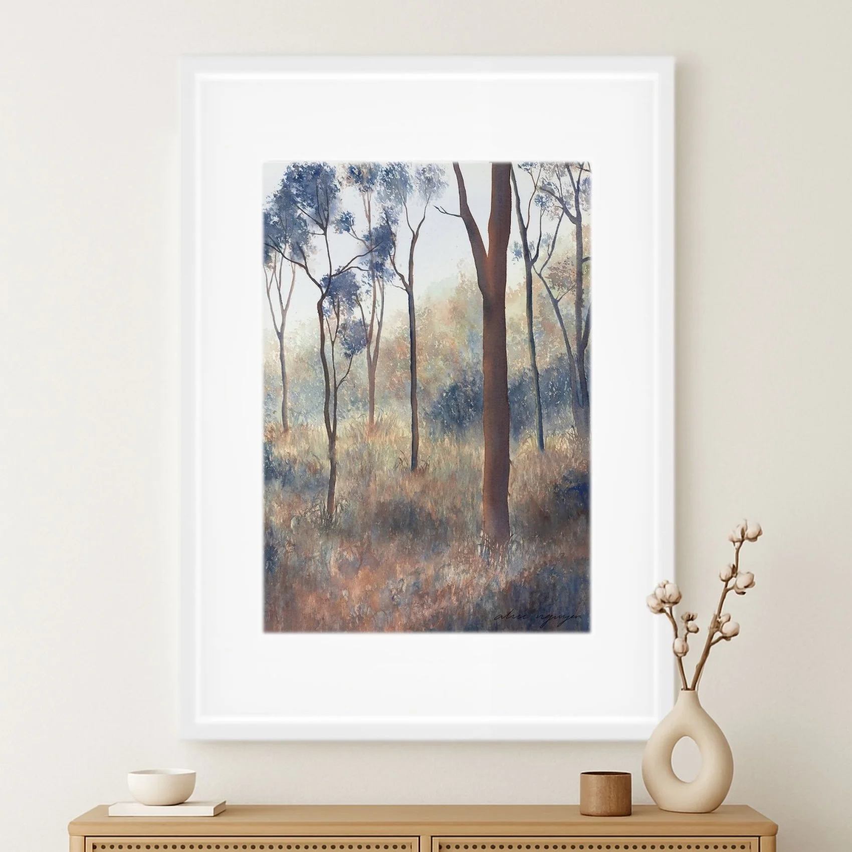It's Only Me - Alice Nguyen - Original Painting in Frame.jpeg