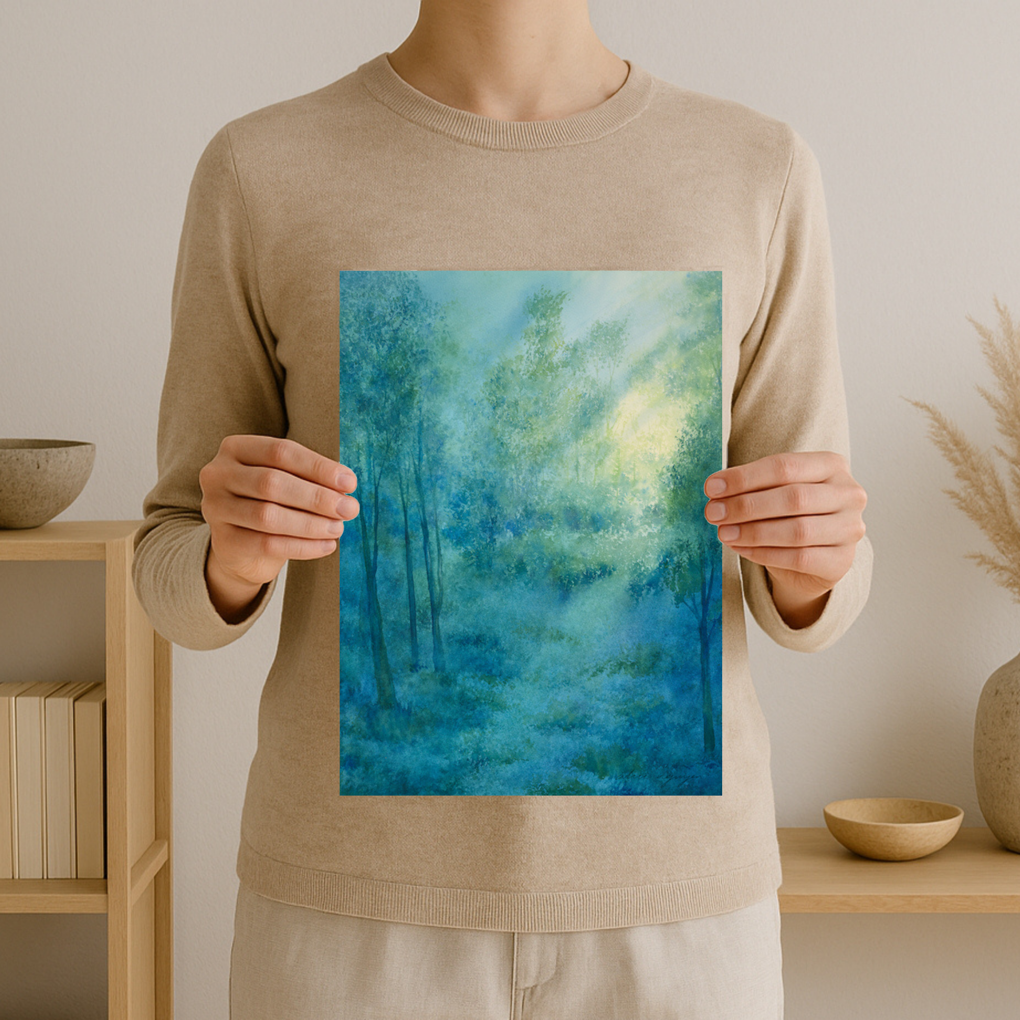 Light At The End A4 Art Print - Alice Nguyen.png