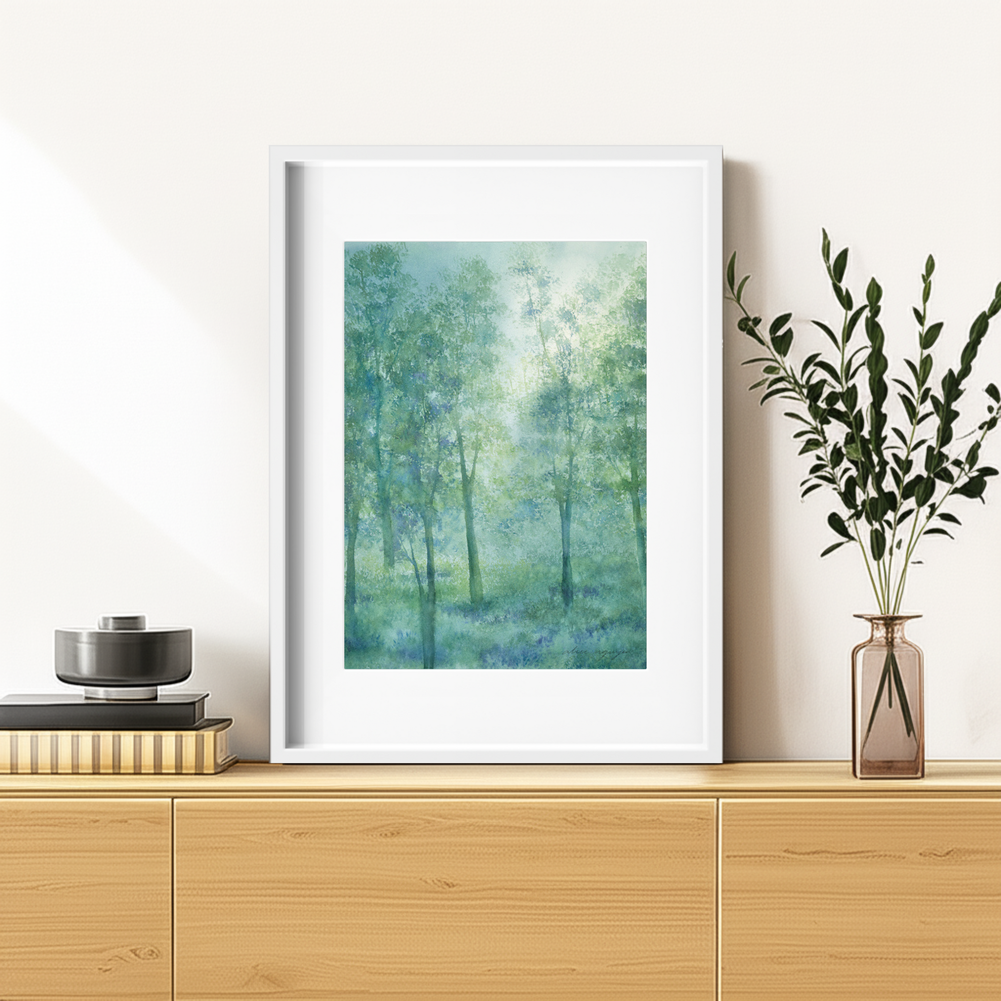 Peace By The Gum Tree Art Print - Alice Nguyen .png