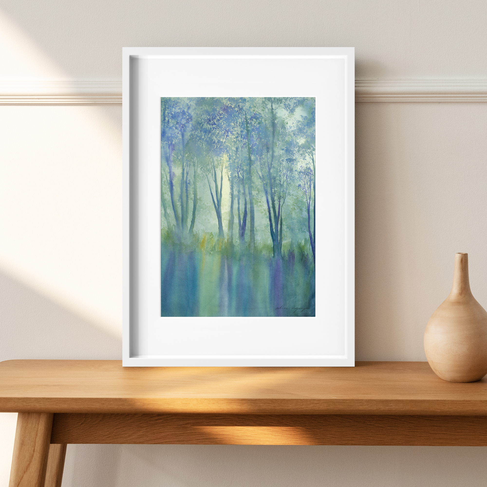 Drawn To Reflections Art Print - Alice Nguyen .png