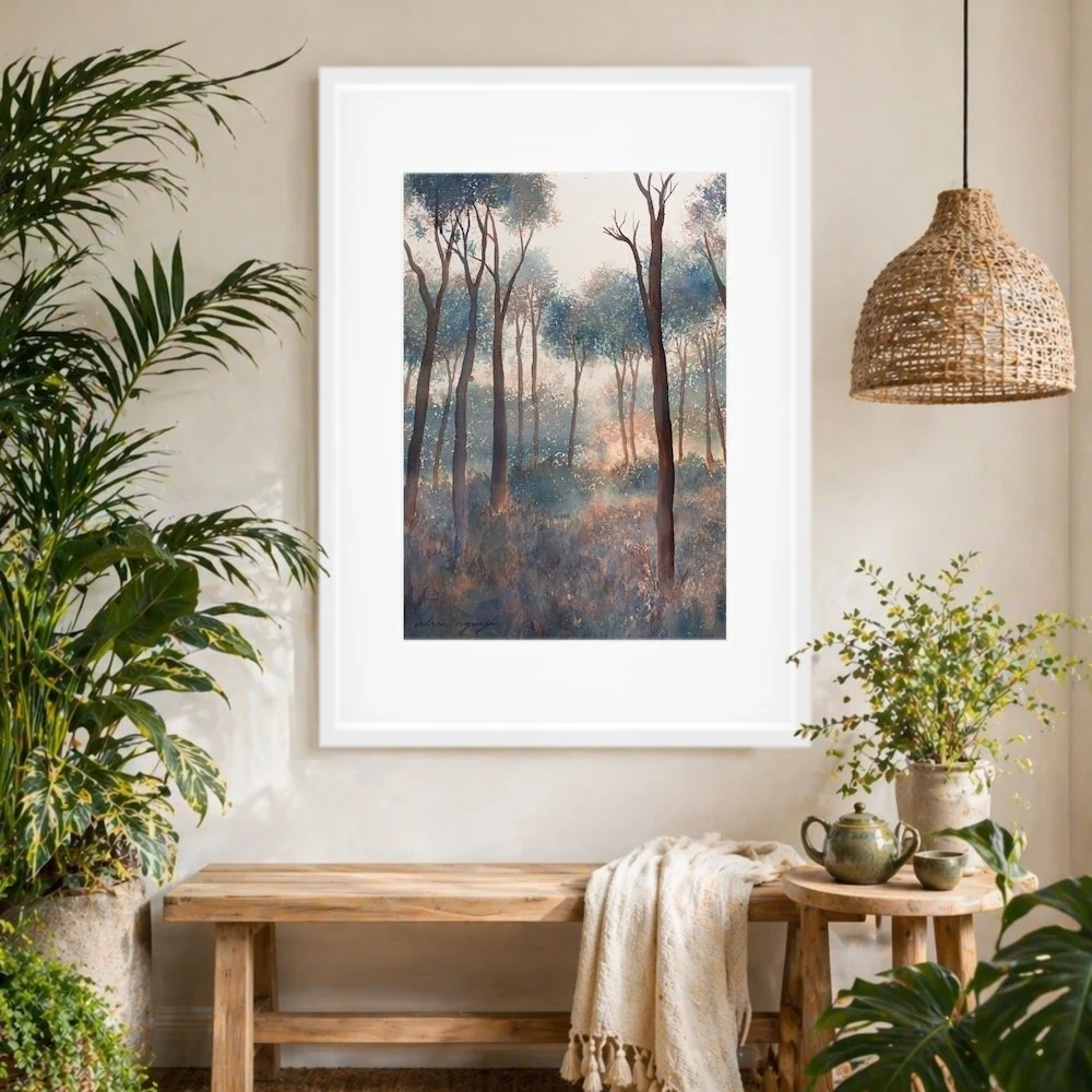 Shedding - Alice Nguyen - Original Painting in Room.jpg