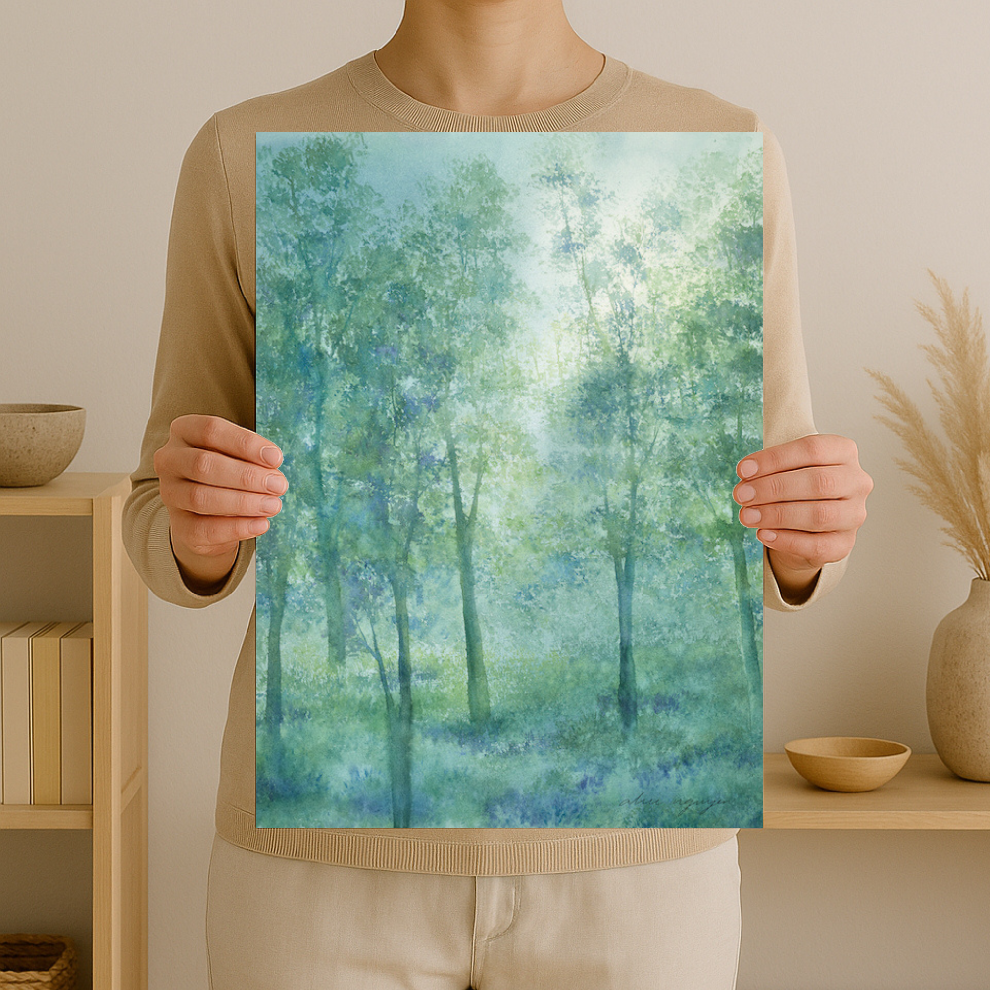 Peace By The Gum Tree Art Print - Alice Nguyen.png