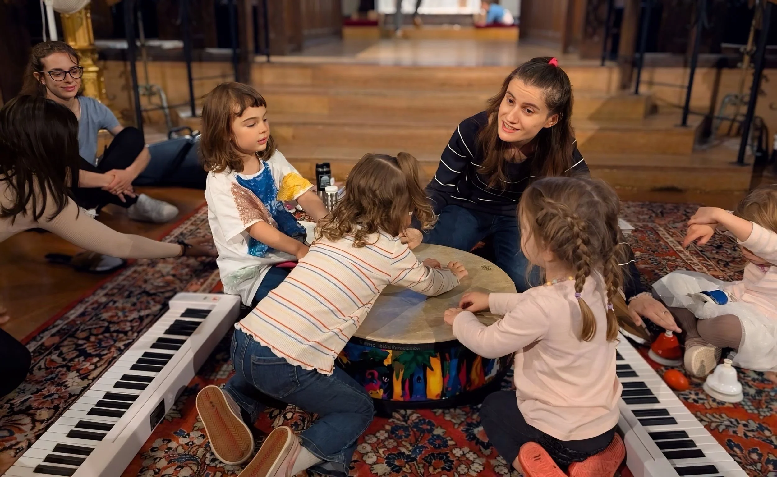 A Shared Musical Moment Learning about Rhythms
