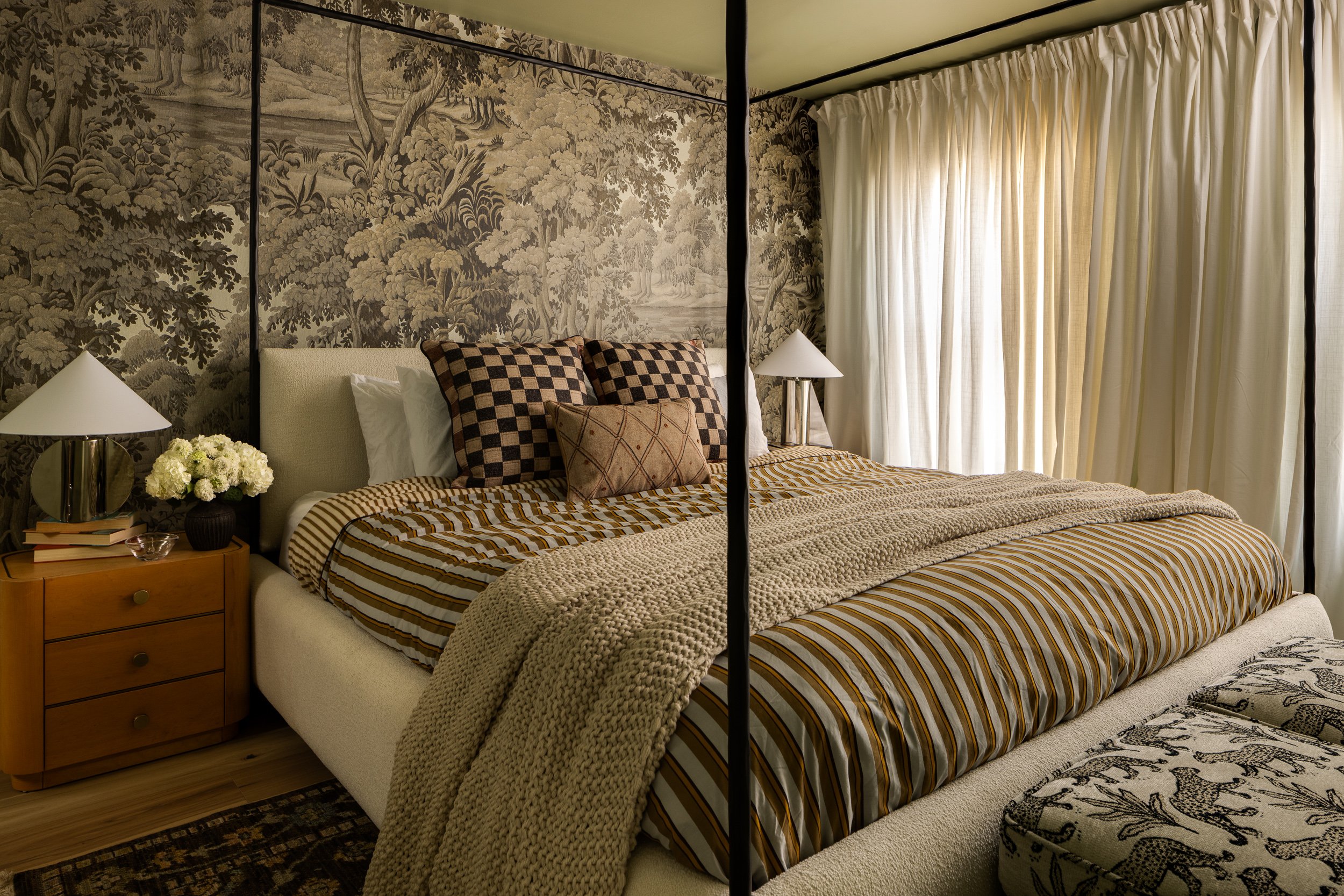Moody Master Bedroom