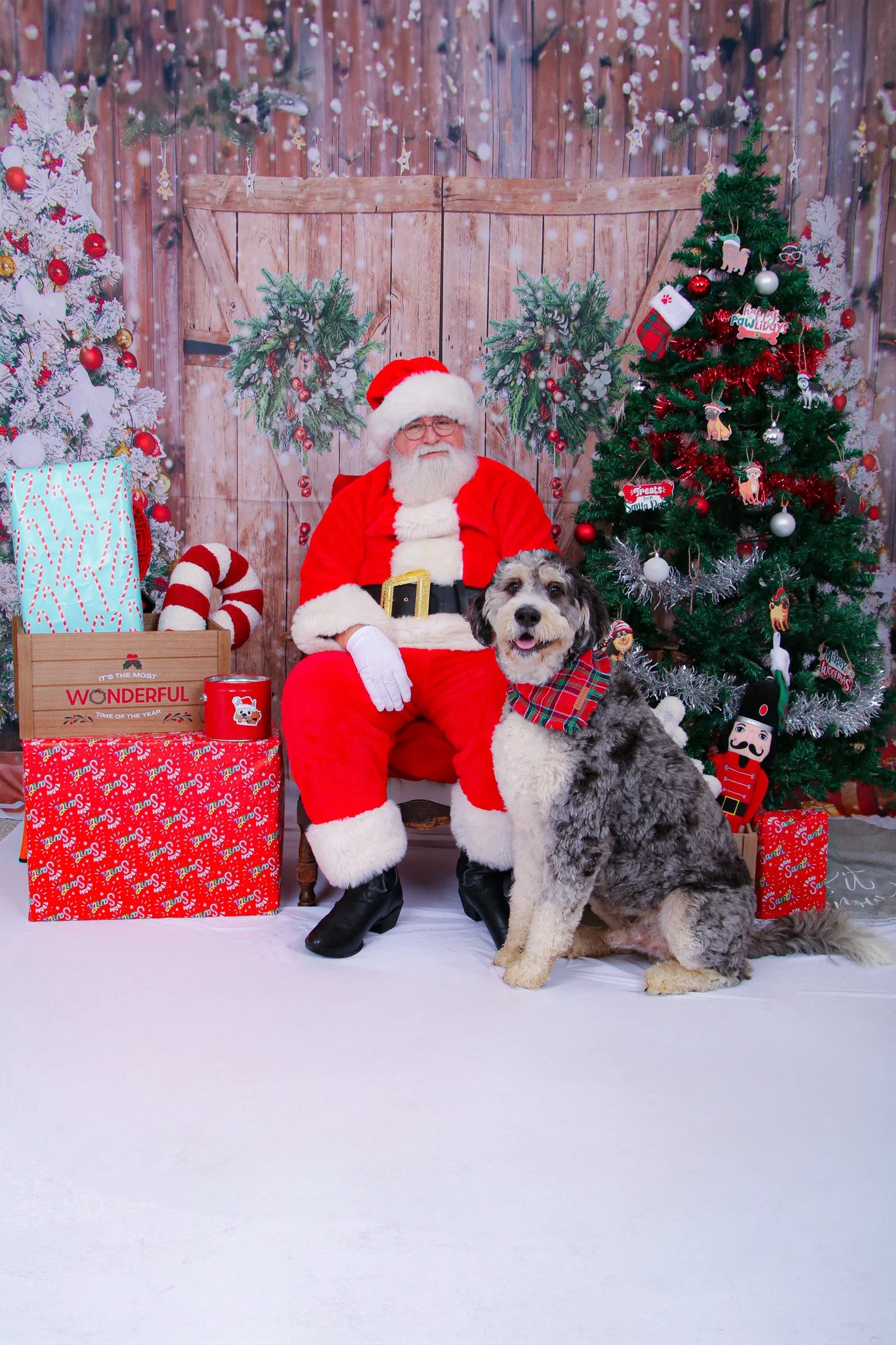 Clark and Santa 2024