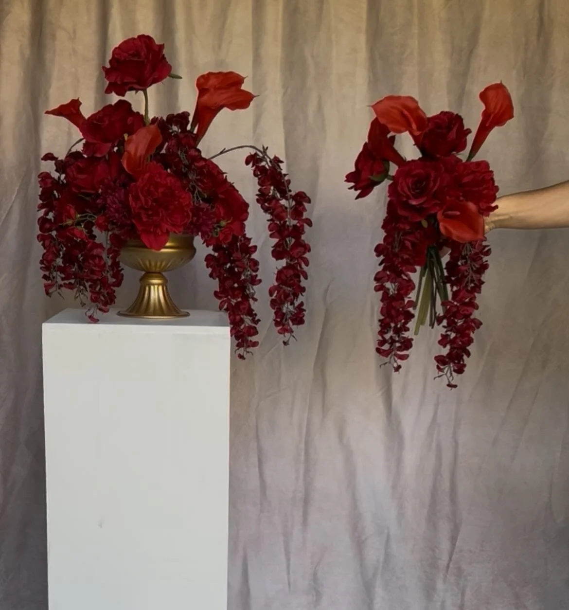 custom bouquet and arrangement $75 ea