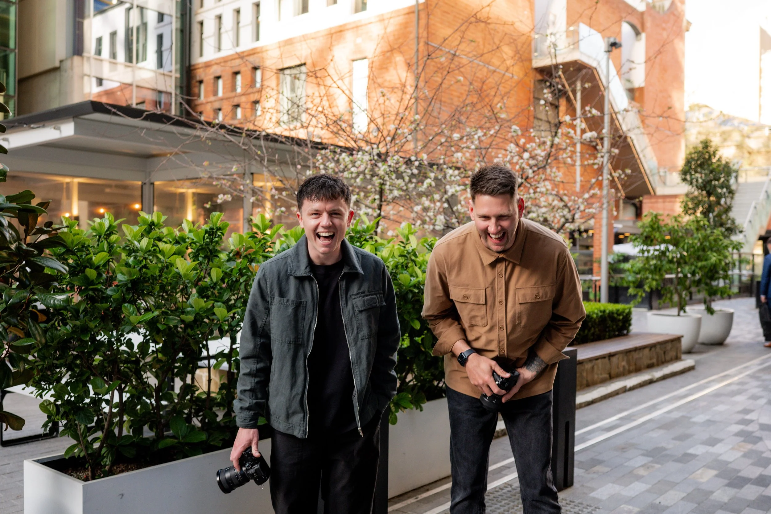 Bradley Watson, owner of 22 wedding films with second shooter Paul Bakker in Adelaide