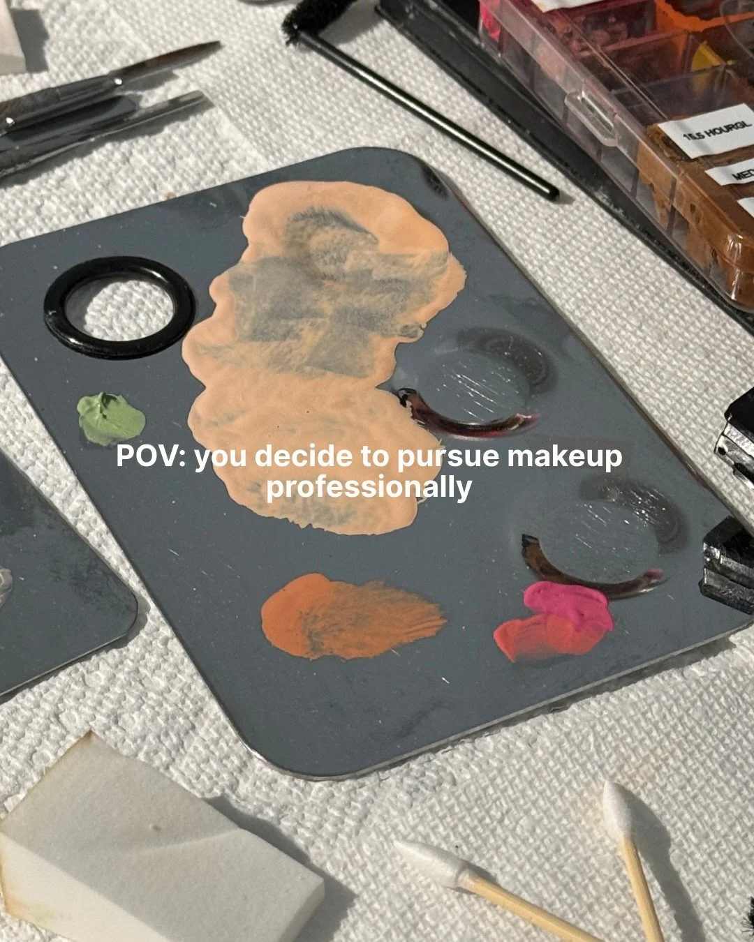 What&rsquo;s it like to pursue makeup professionally? It starts with curiosity that turns into commitment. Walk through it with us 👉🎨

Editorial makeup by JCI grad @prettybynitty (who inspires us with her passion for what she does) 💫