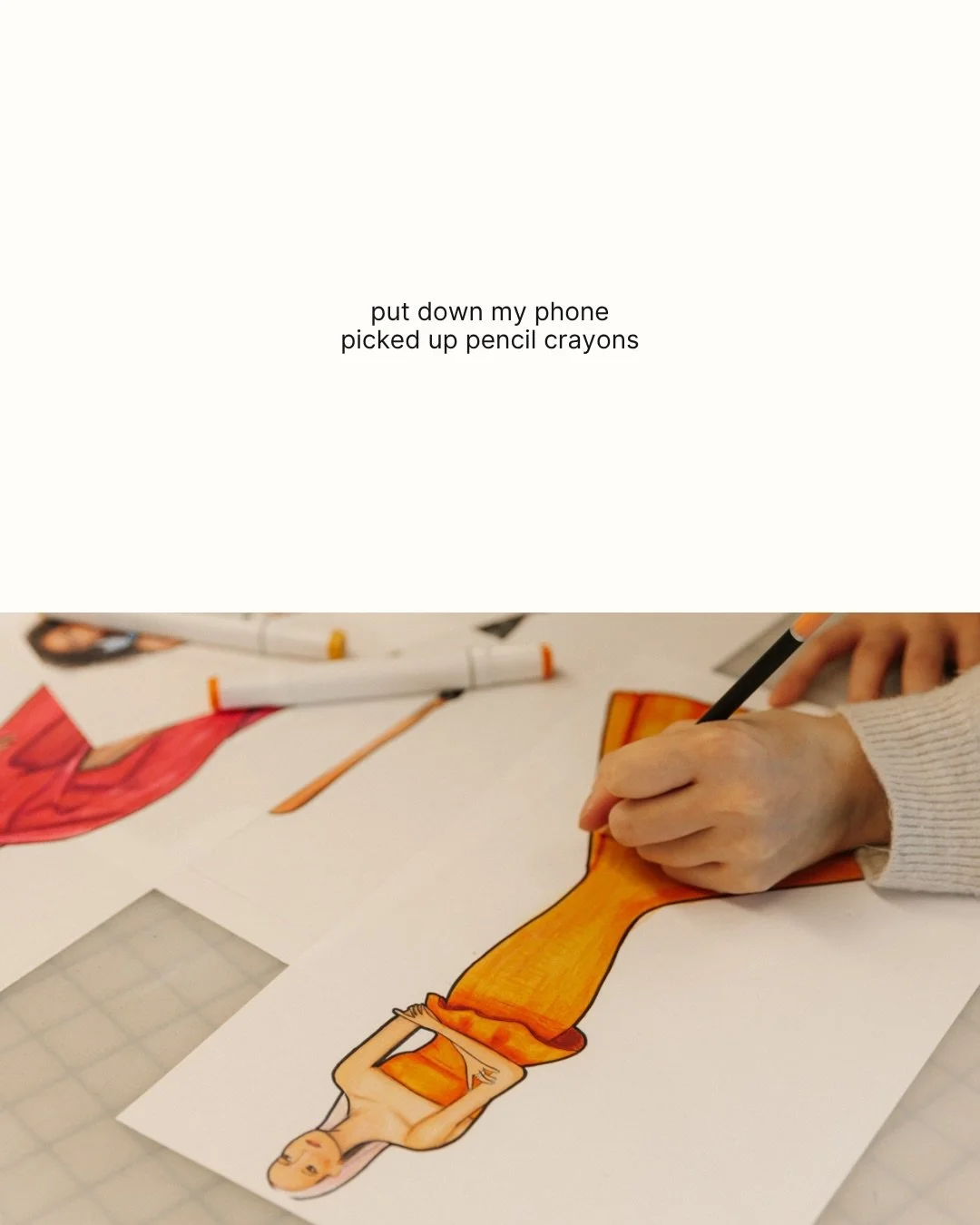 We love a good scroll, but our hands were made for so much more. What are you burning to pick up? ❤️&zwj;🔥