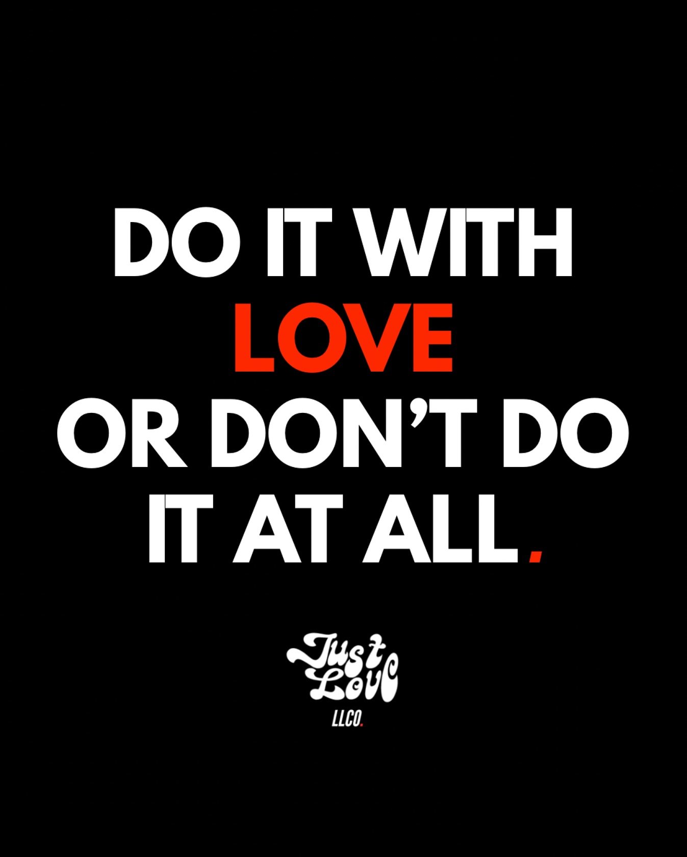 We said what we said. Drop a ❤️

#llco #justlove #showlove #belove #givelove #wordoftheday #quotes #quoteoftheday #wordsofwisdom #keeploving #inspirational #motivational