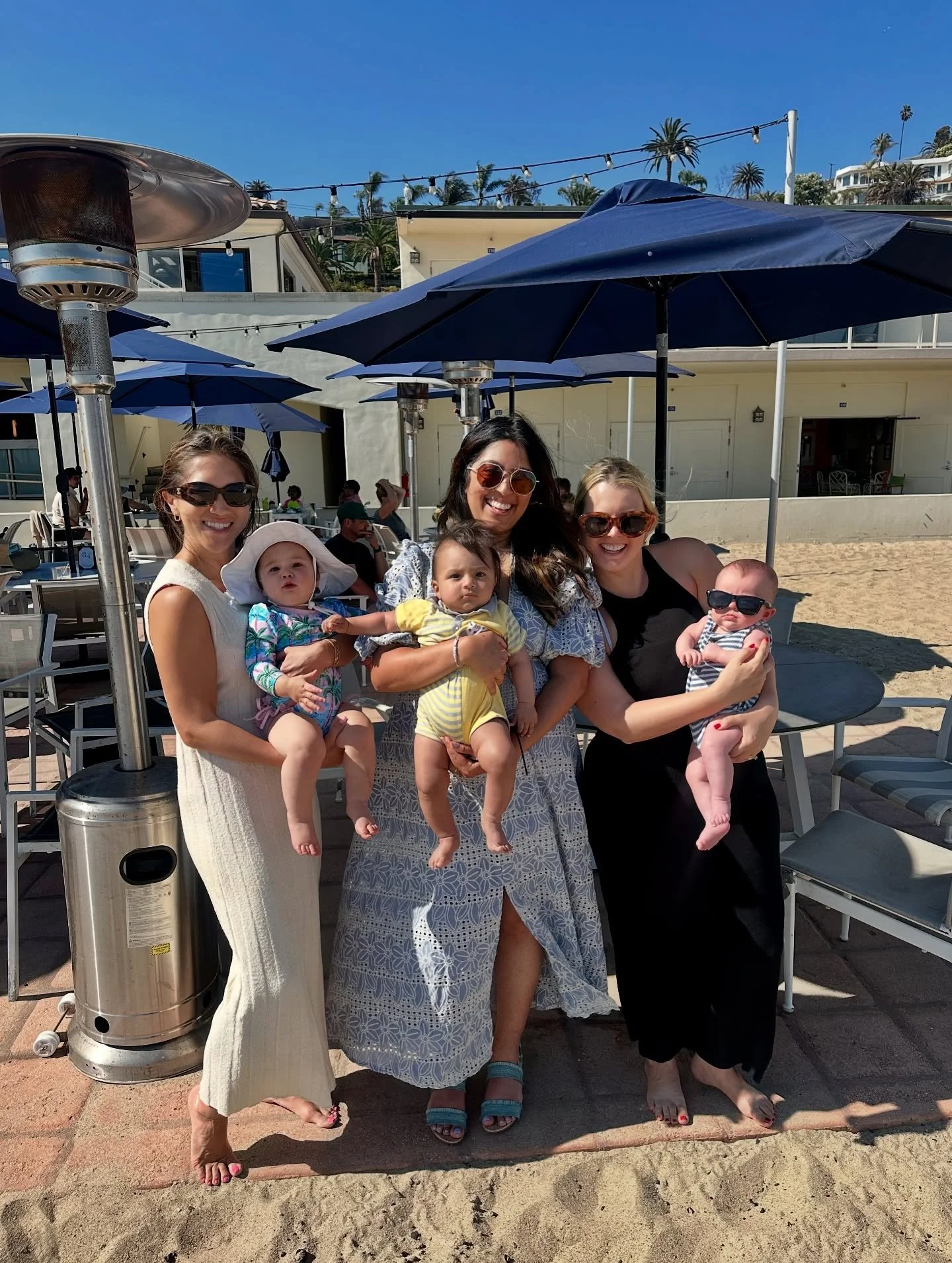 ⭐️🎁🎄12 DAYS OF BABIES!!!🎄🎁⭐️ 

Three peas in a pod 🫛 Rosa, Sehrish, &amp; Kenna with their lil cuties 🌞🩷