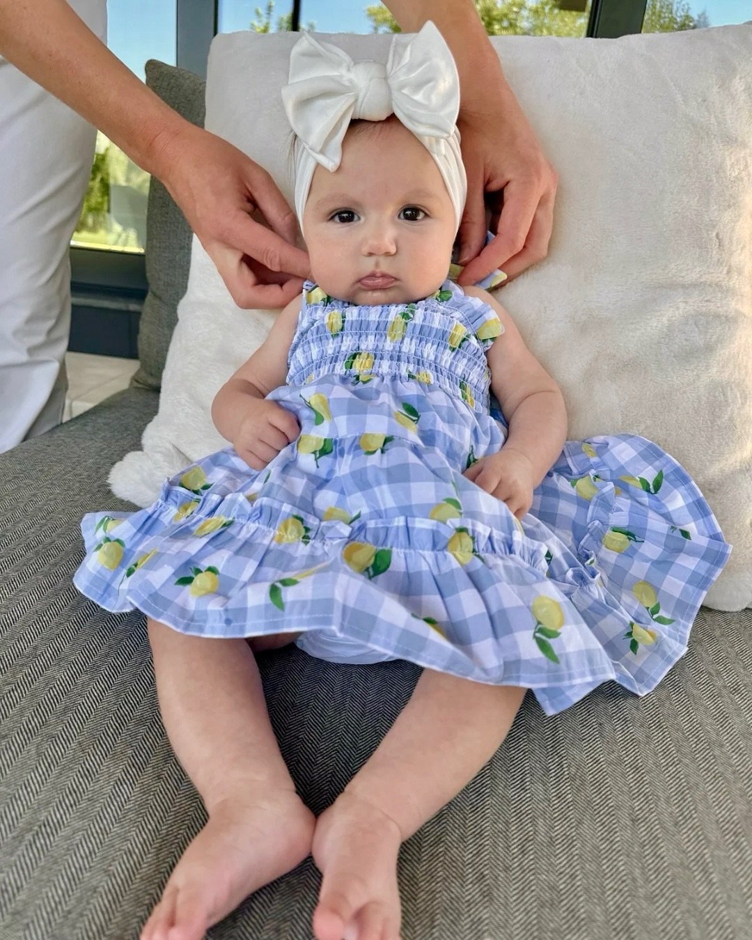 ⭐️🎁🎄12 DAYS OF BABIES!!!🎄🎁⭐️ 

Look at little Rose with her outfit on!! Too cute Jess!! 🥹🥹