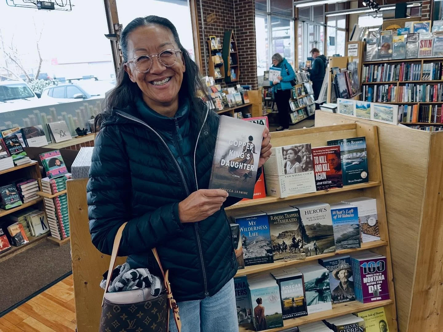 Signed copies now on the shelves at the Book Exchange in Missoula, MT!!! 📚 If you&rsquo;re doing any holiday shopping 🛍️ 🎁, these 3 books would be a cute gift for the readers or pickleball girls in your life🎄

@bookexchangemissoula

Books by Rebe