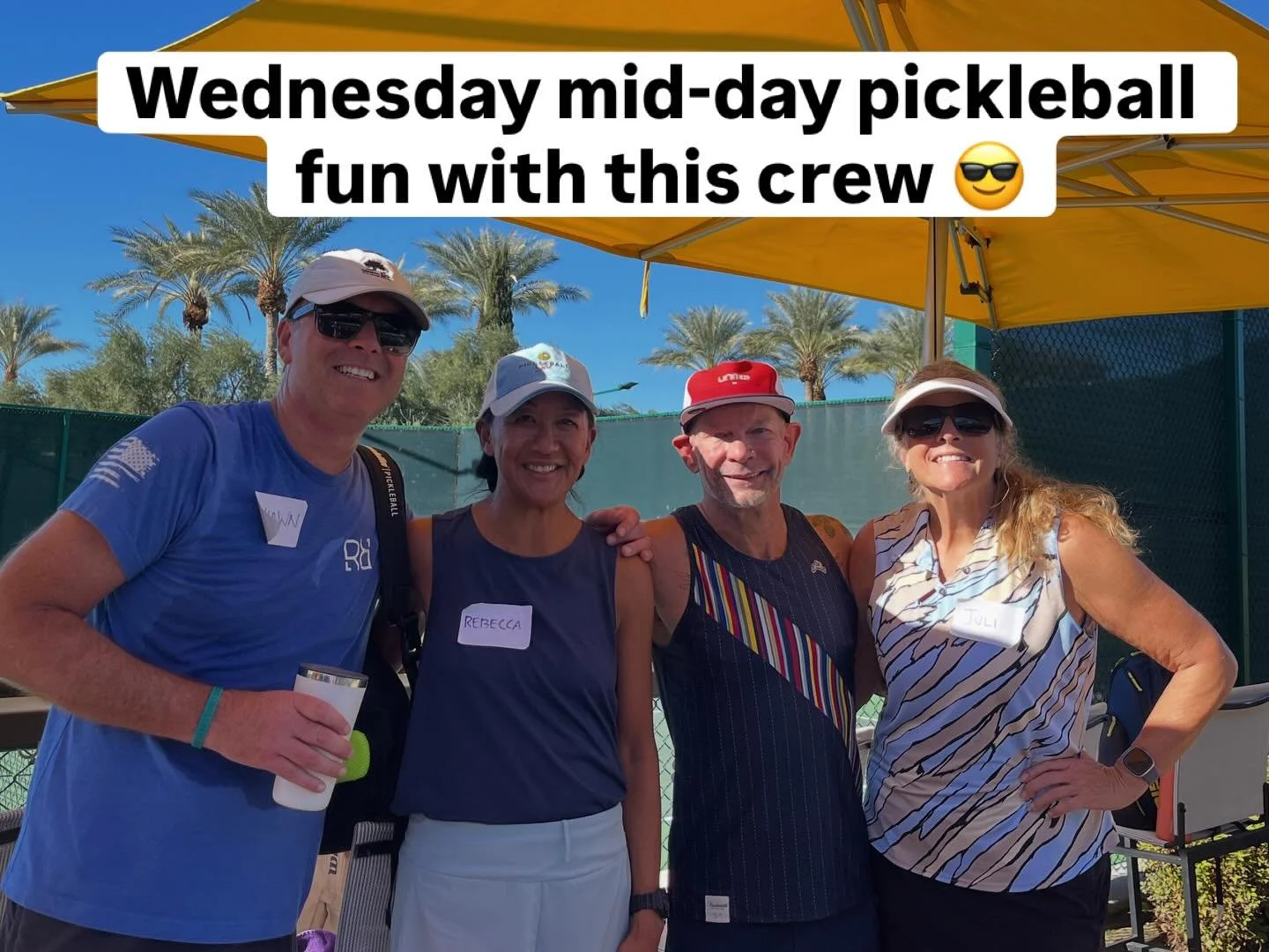 Thank you Toscana Country Club for hosting a super fun pickleball play date today! 💚