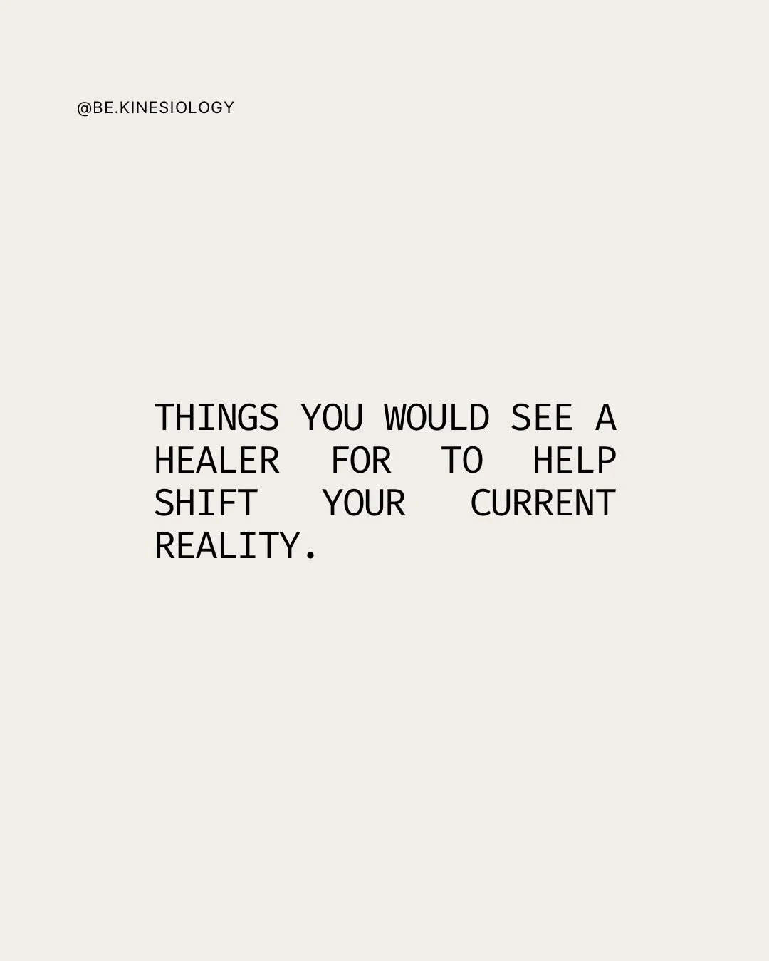 Sometimes your reality may just be normal to you, you may be living in the silence of your own pain not knowing the way out. 

Healing doesn&rsquo;t mean there has to be something wrong with you. The most powerful shifts are in the thoughts and behav