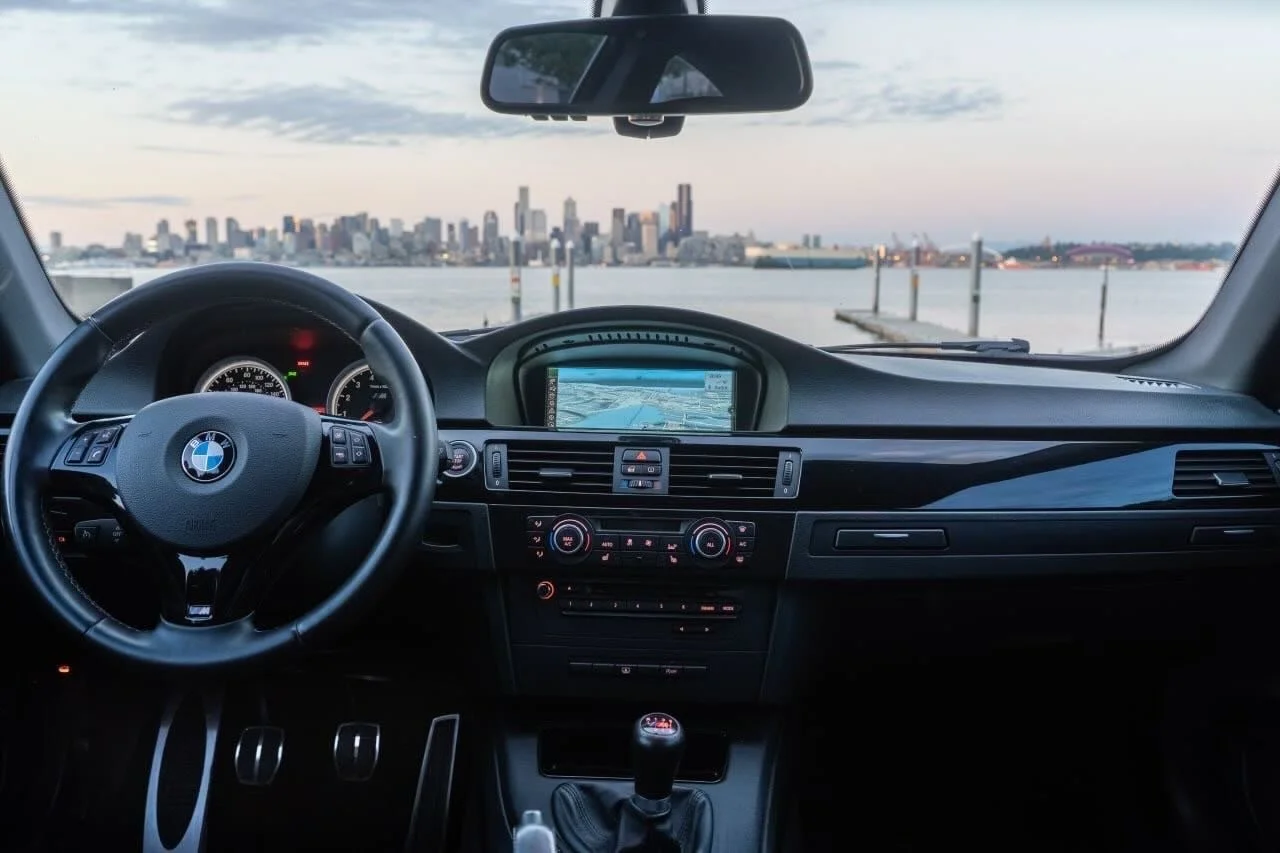 Mobile car detailing on BMW in Everett, WA, including full interior and exterior cleaning