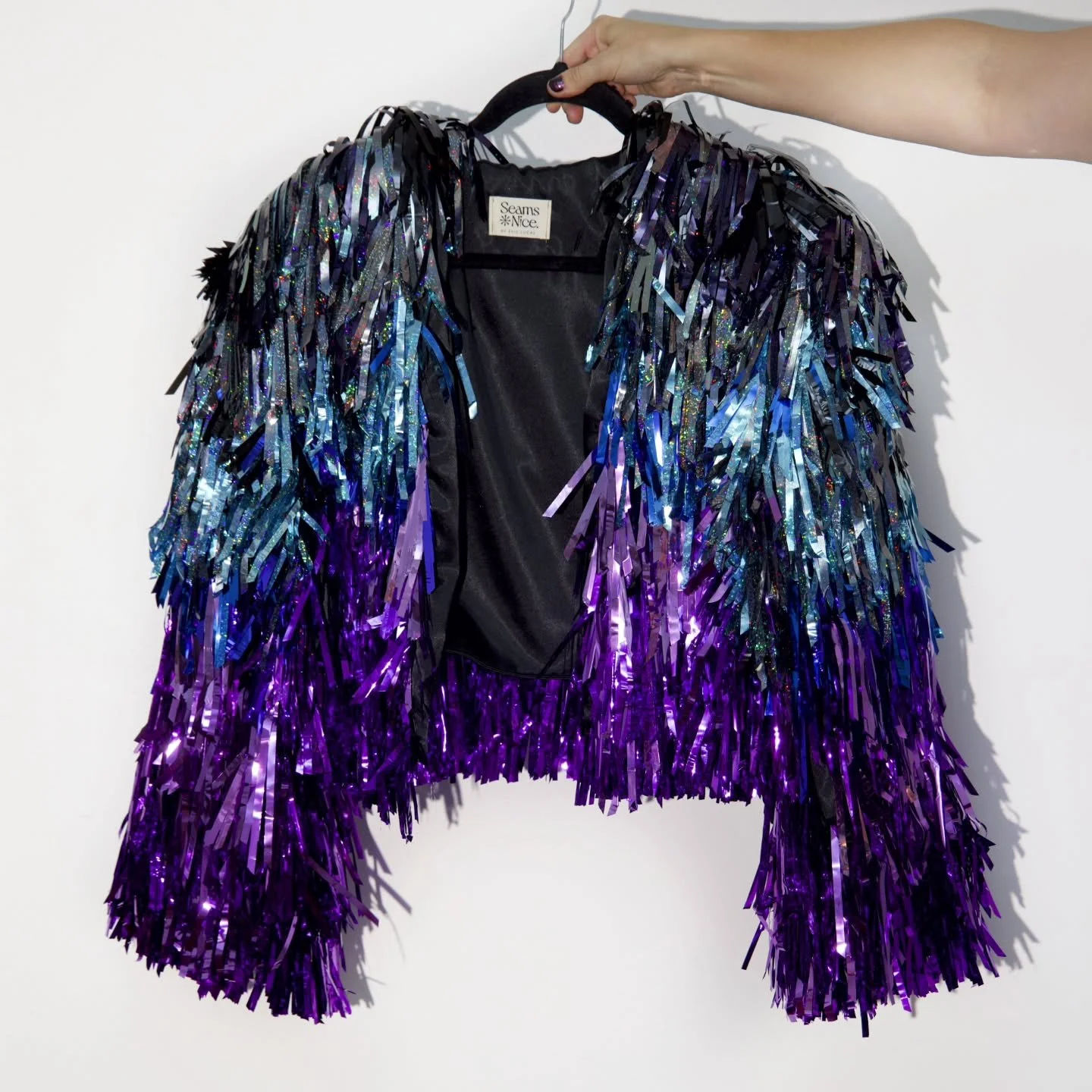 Most recent jackets that are available now 😍 #glitter #ootdfashion #ootdinspiration #tinseljacket #madeinaus