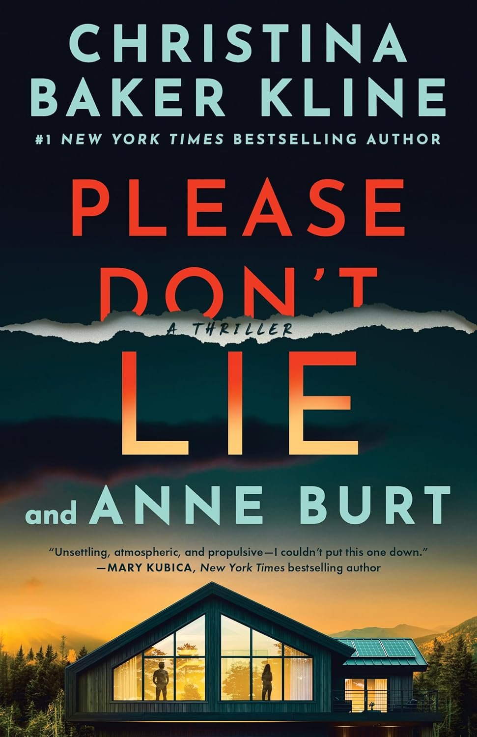 Proofread of Please Don't Lie, Christina Baker Kline and Anne Burt, Thomas & Mercer 2025