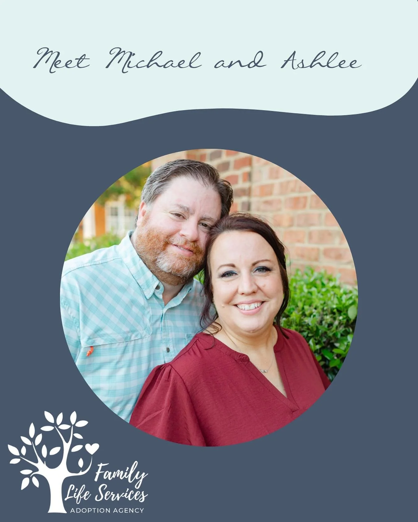 Meet this week&rsquo;s featured waiting family: Michael &amp; Ashlee! They reside in Virginia. Michael is an Accountant. Ashlee is a Registered Nurse working in addictions and recovery. 

To learn more, visit their online profile here: https://www.fa