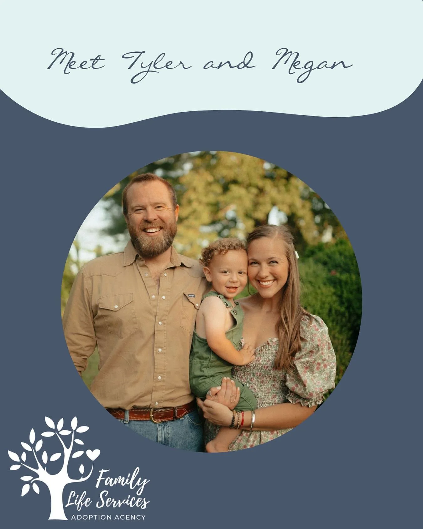 Meet this week&rsquo;s featured waiting family: Tyler &amp; Megan! They reside in Virginia and have one son, Griff. Tyler is a Forester. Megan is a Pediatric Occupational Therapist.

To learn more, visit their online profile here: https://www.familyl