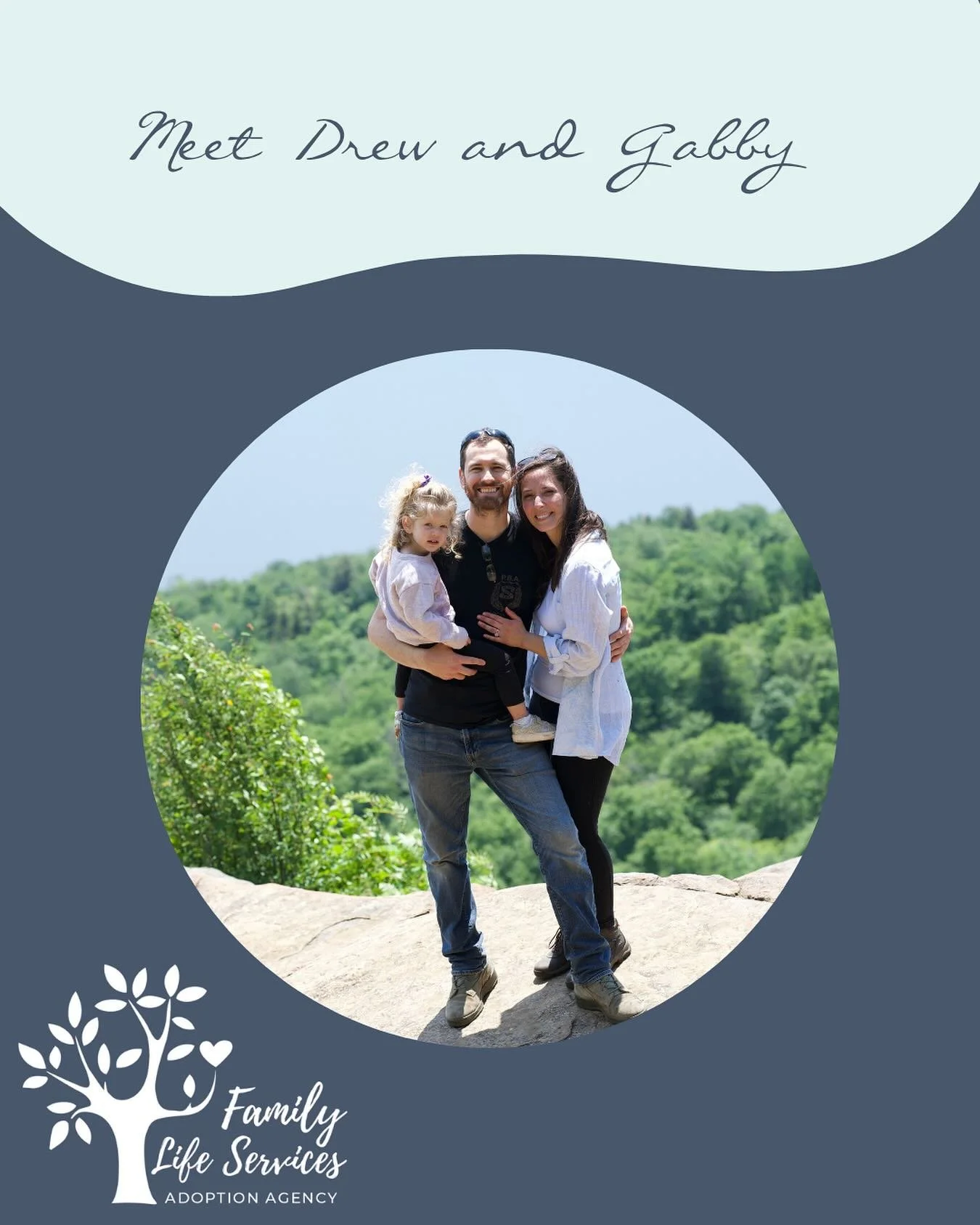Meet this week’s featured waiting family: Drew & Gabby! They reside in New Jersey and have one daughter, Ella. Drew is a Police Sergeant. Gabby is a Stay-at-home Mom and former Teacher.
To learn more, visit their online profile here: https