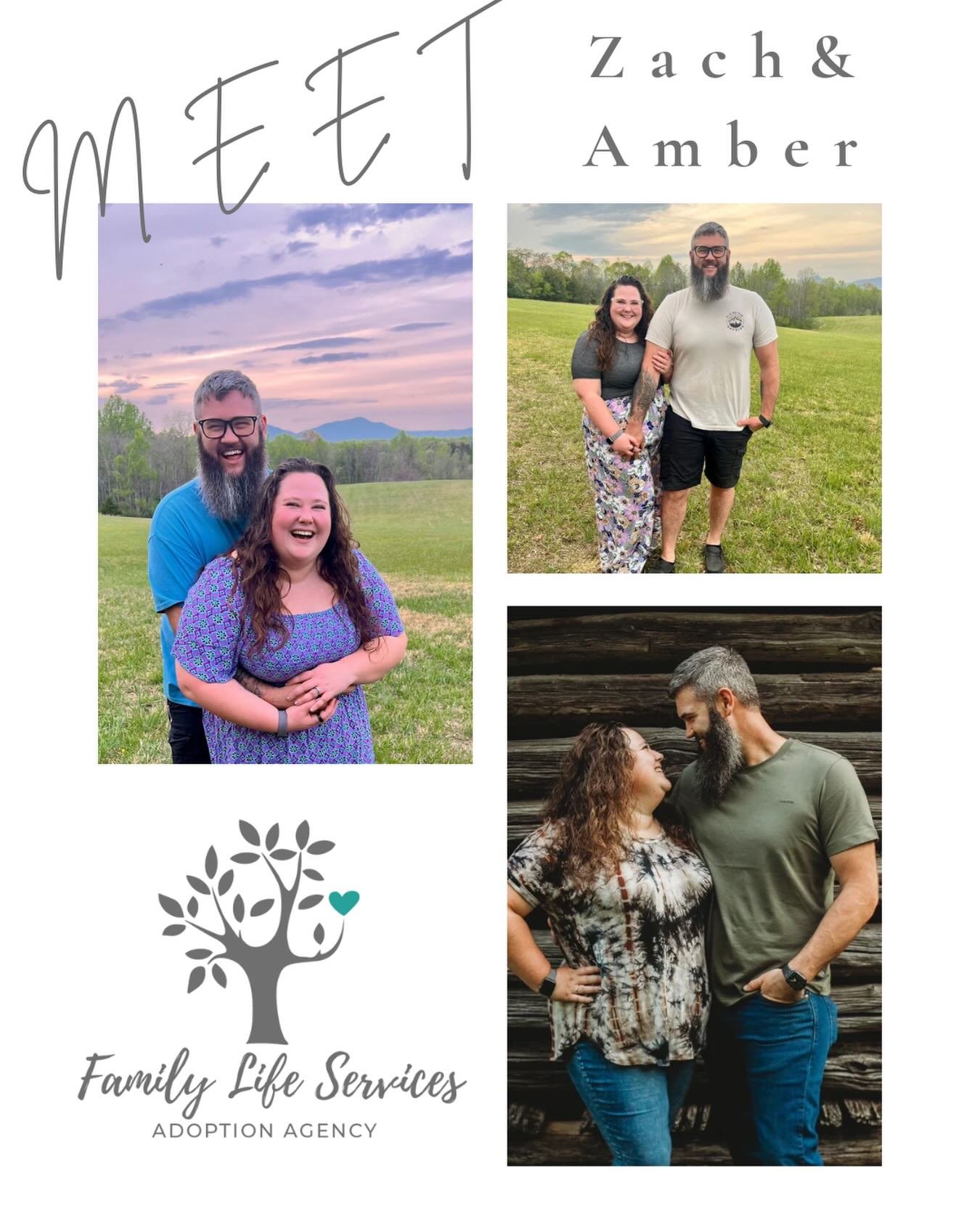 Meet this week&rsquo;s featured waiting family, Zach &amp; Amber! 

To learn more, visit their online profile: https://www.familylifeservices.org/family-profiles/zachary-and-amber