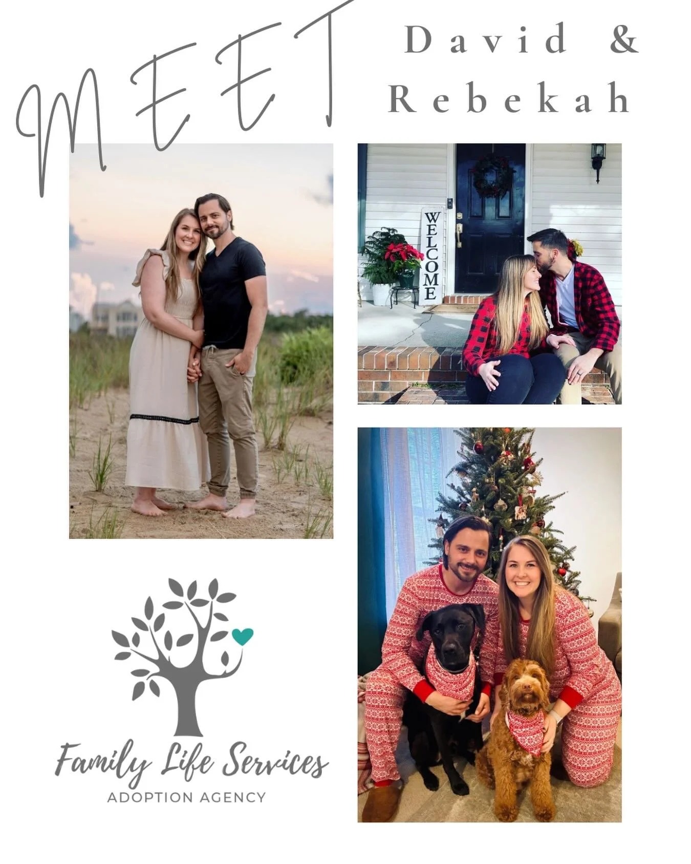 Meet this week&rsquo;s featured waiting family, David &amp; Rebekah! 

To learn more, visit their online profile: https://www.familylifeservices.org/family-profiles/david-and-rebekah