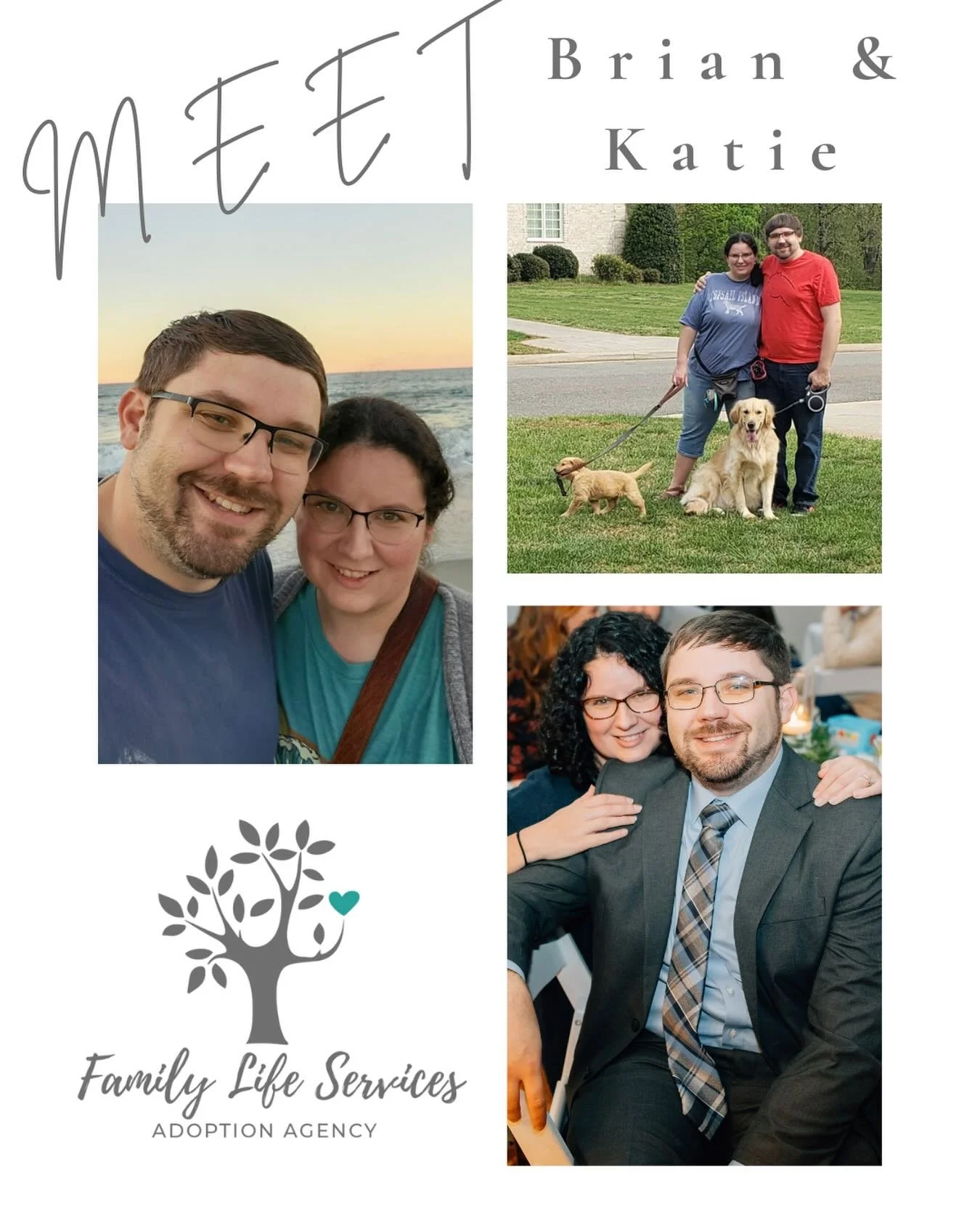 Meet this week&rsquo;s featured waiting family, Brian &amp; Katie! 

To learn more, visit their online profile: https://www.familylifeservices.org/family-profiles/brian-and-katie
