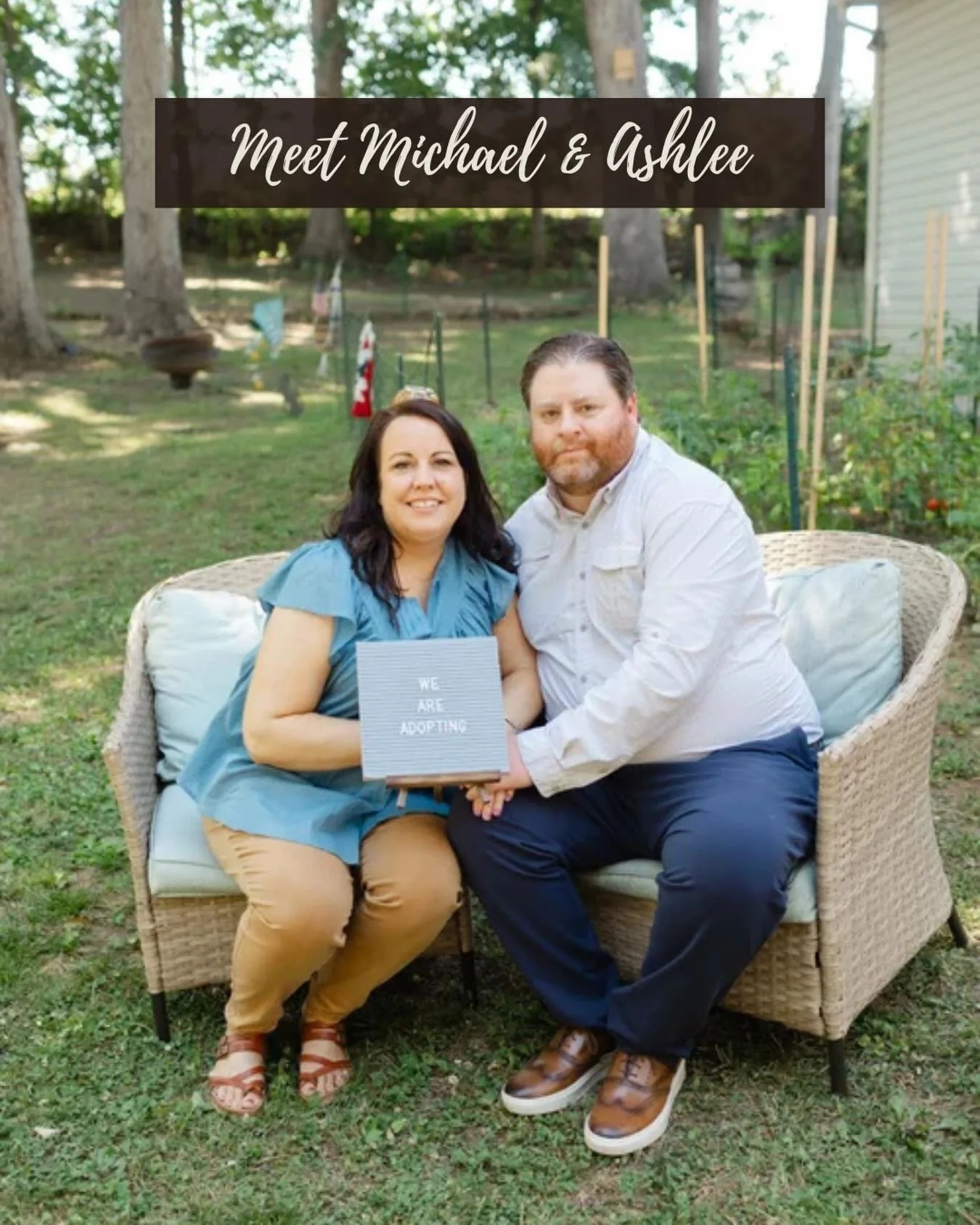 Meet this week&rsquo;s featured, home study approved, prospective adoptive family - Michael &amp; Ashlee!

▫️Reside in Virginia 
▫️Married since 2016
▫️Michael is an accountant 
▫️Ashlee is a registered nurse

To learn more, view their online profile