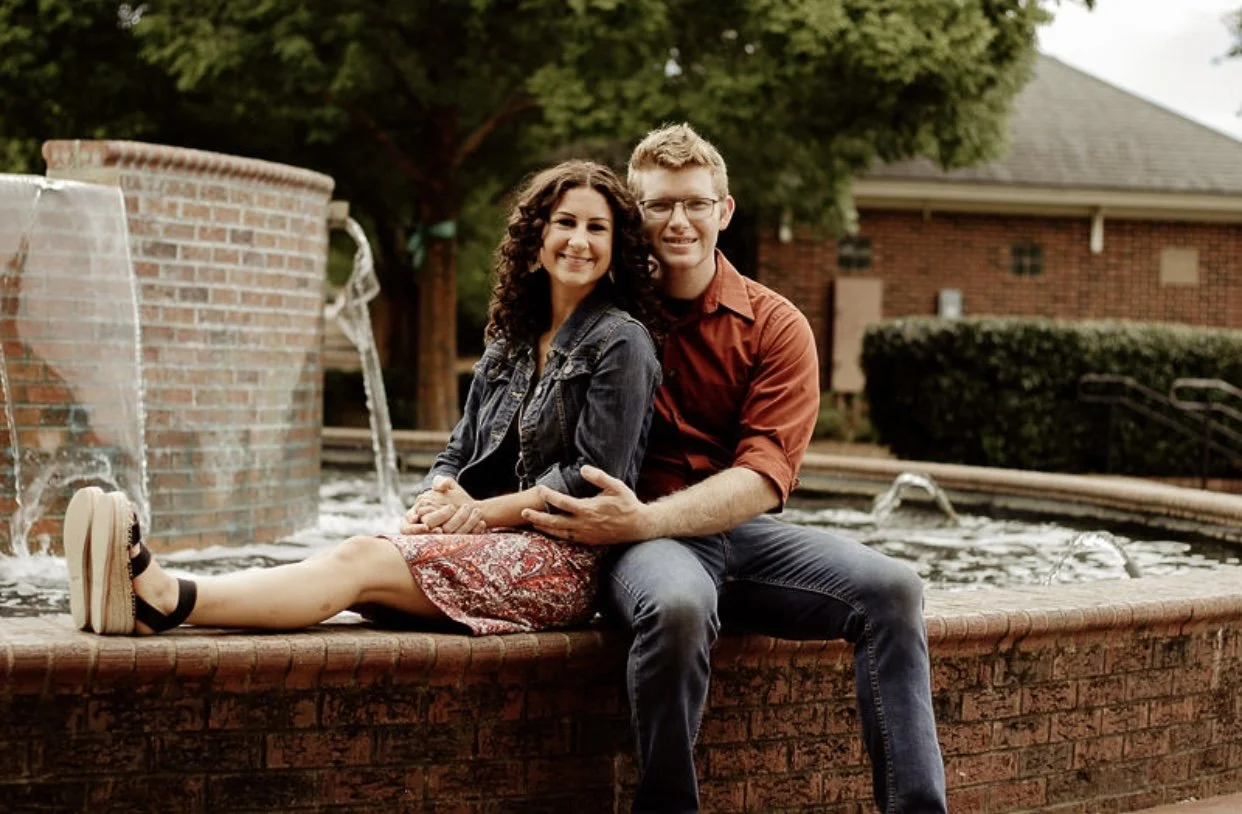 Hope and Joel waiting to adopt