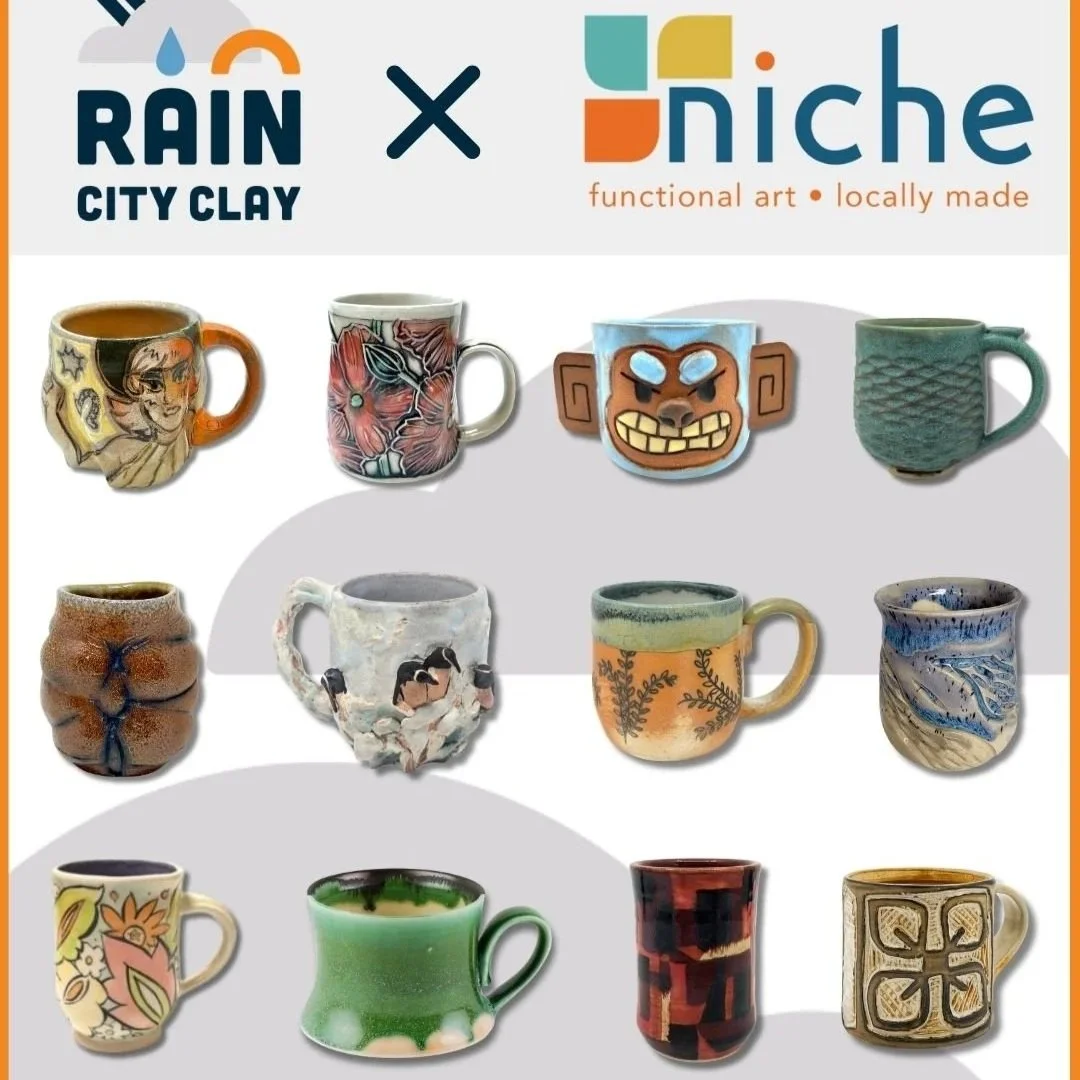 Ballard Art Walk featuring Ceramic Artists from Rain City Clay 