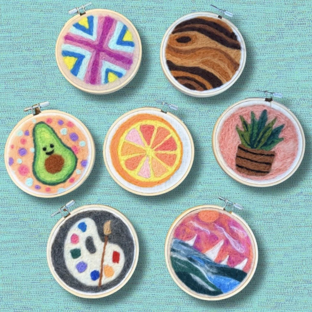 Beginner Needle Felting  Workshop with WonderSpace Workshops